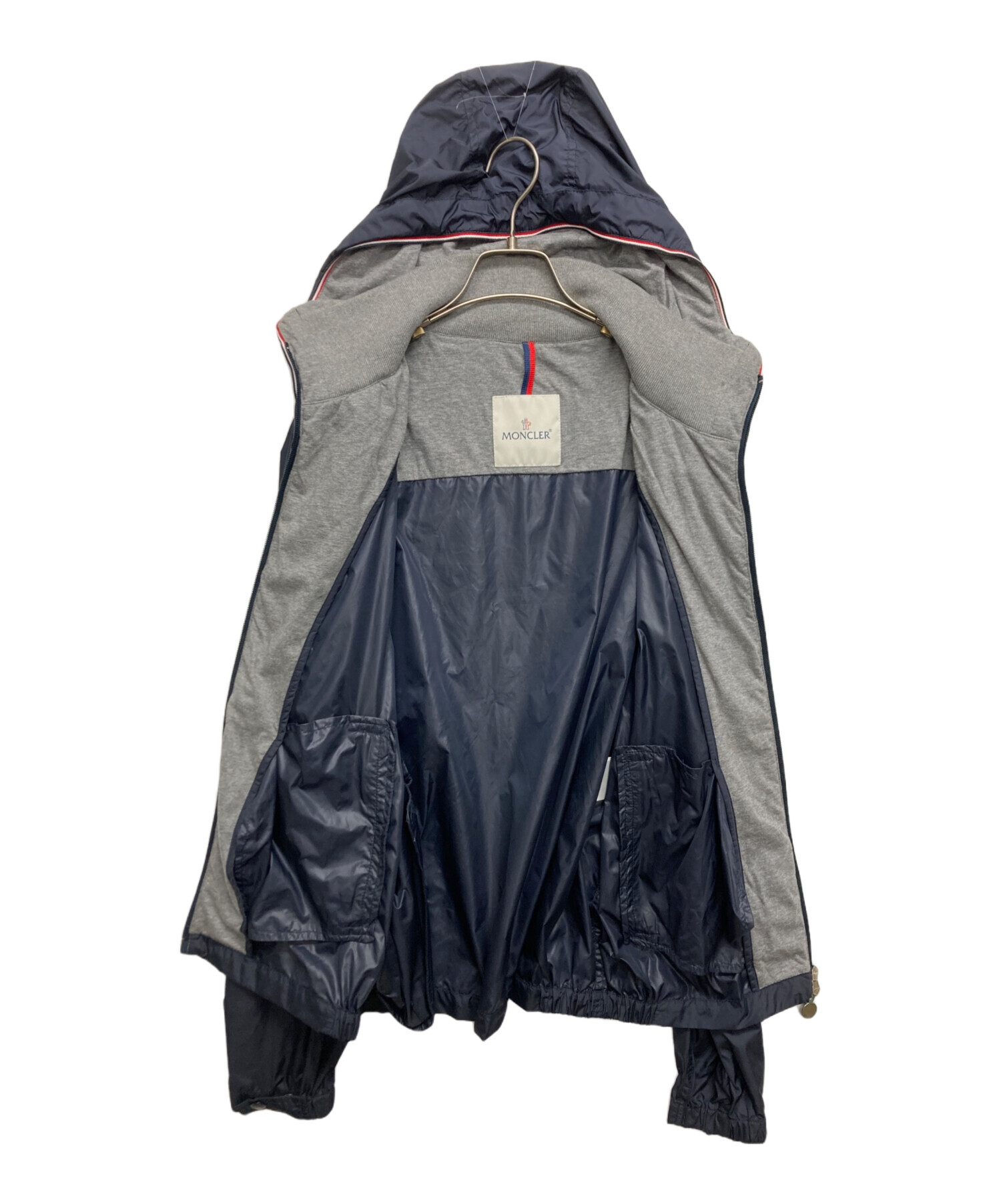中古・古着通販】MONCLER (モンクレール) URVILLEナイロンフーデット