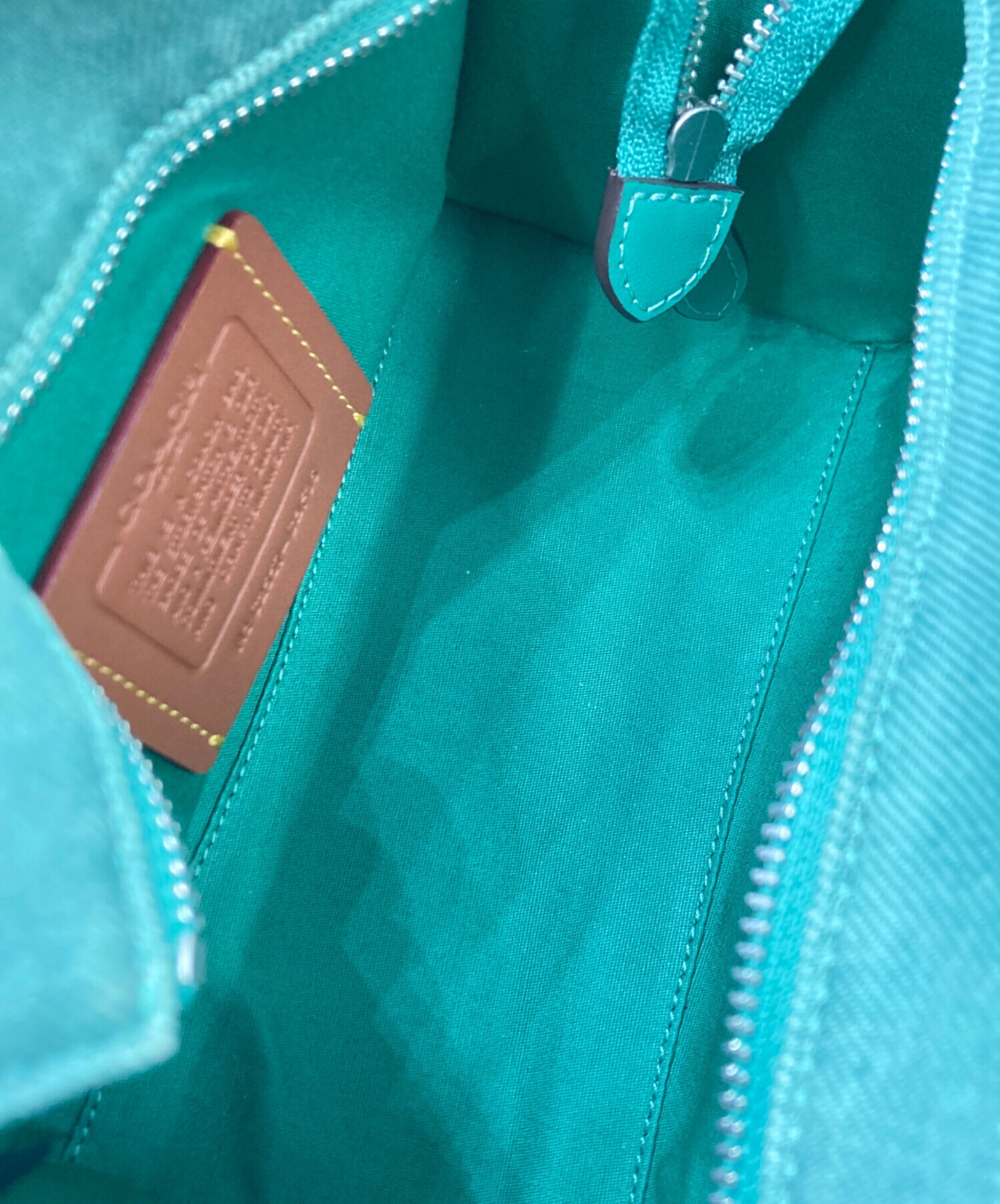 中古・古着通販】COACH (コーチ) カーゴ トート バッグ 20 グリーン