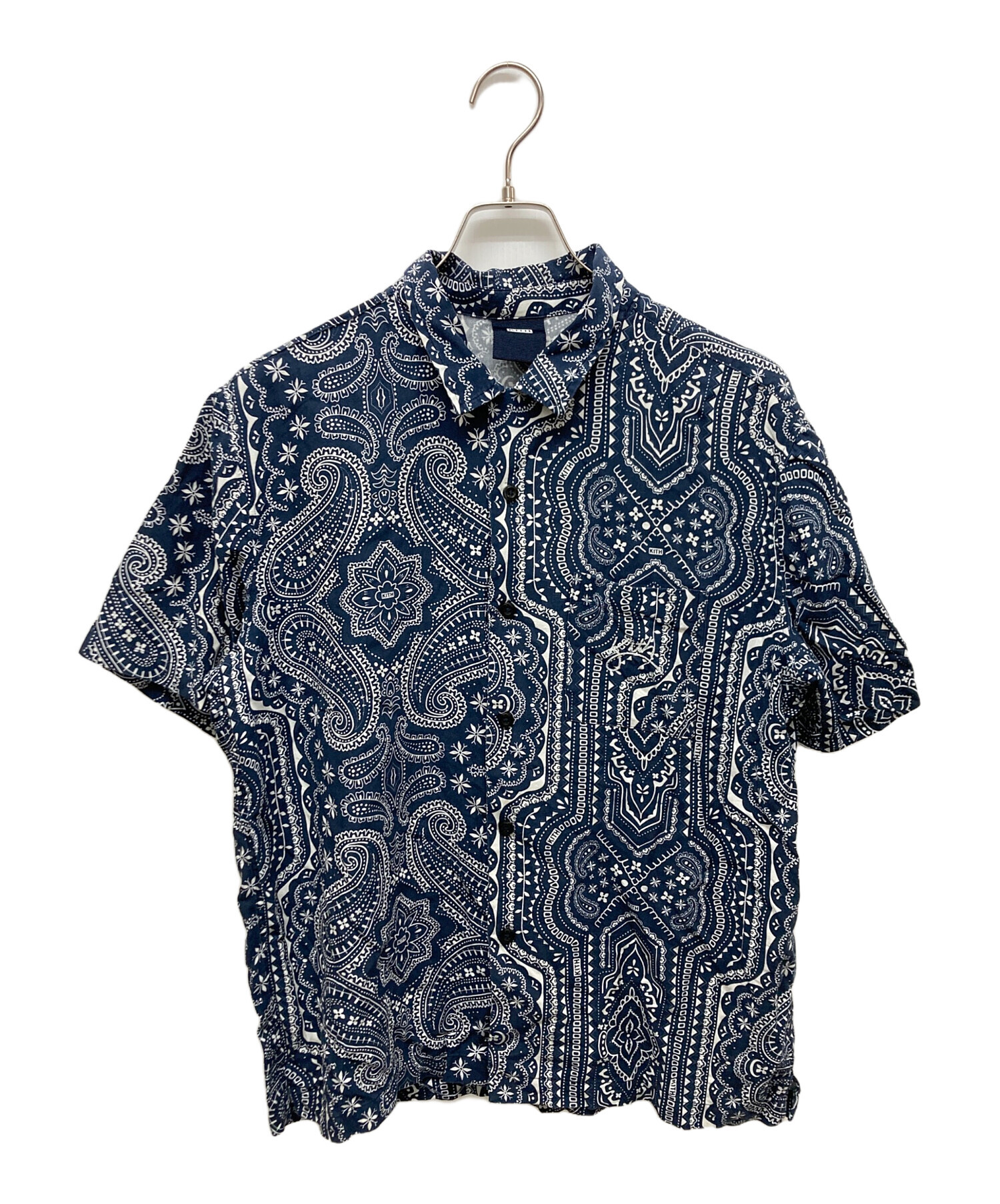 中古・古着通販】KITH (キス) オープンカラーペイズリーシャツ