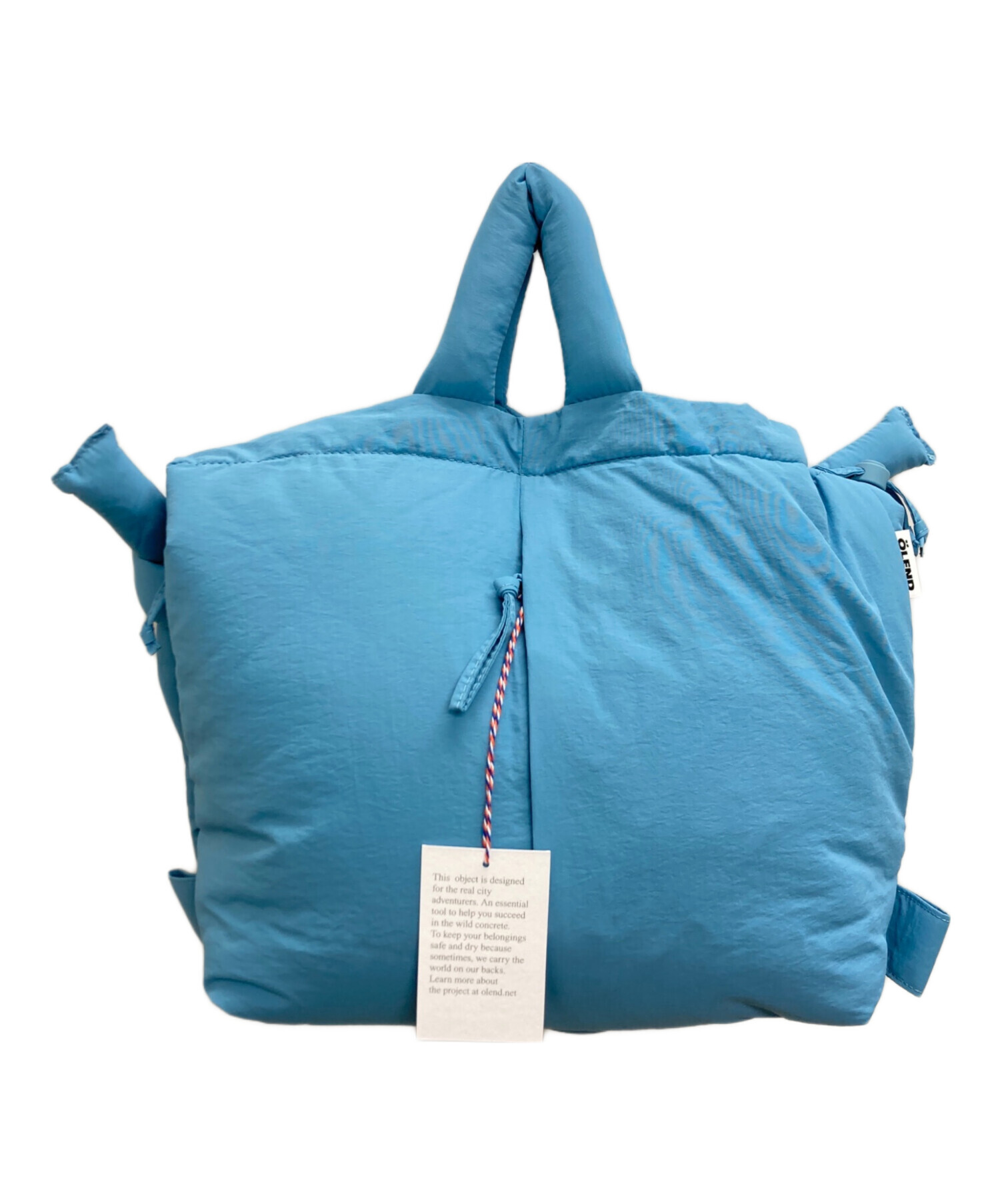 中古・古着通販】OLEND (オレンド) ONA SOFT BAG ブルー｜ブランド
