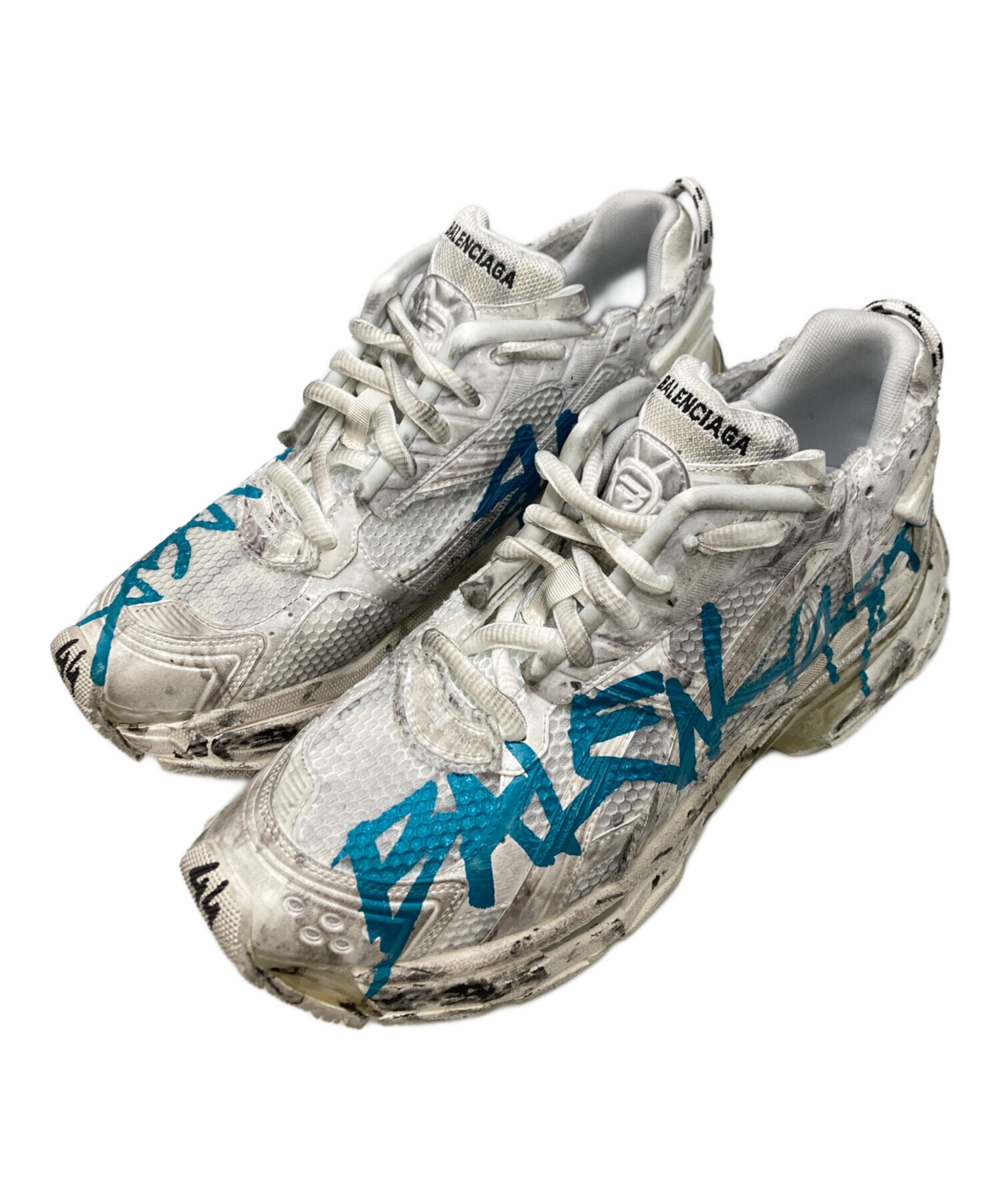 秋の断捨離！バレンシアガ　runner 44 中古・古着通販】BALENCIAGA (バレンシアガ) RUNNER GRAFFITI グレー