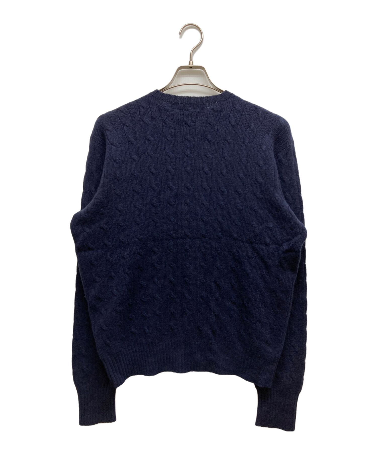 Ralph Lauren 90s 100%カシミヤニット　ネイビー 中古・古着通販】POLO RALPH LAUREN (ポロ・ラルフローレン) カシミヤ