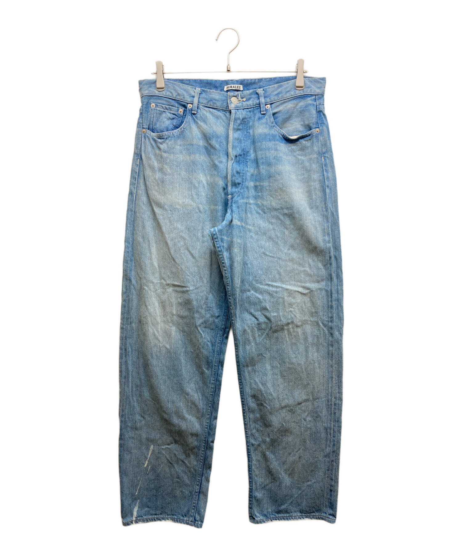中古・古着通販】AURALEE (オーラリー) デニムパンツ インディゴ 
