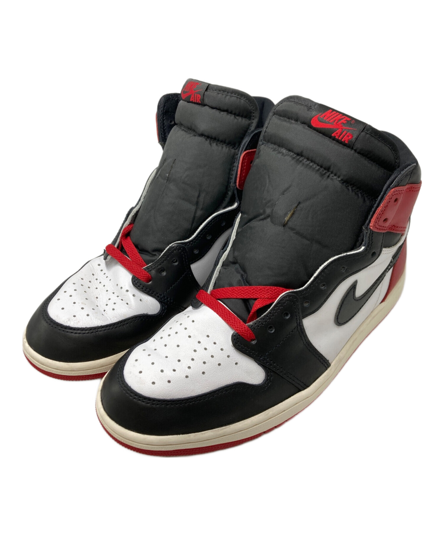 中古・古着通販】NIKE (ナイキ) AIR JORDAN 1 RETRO HIGH OG レッド 