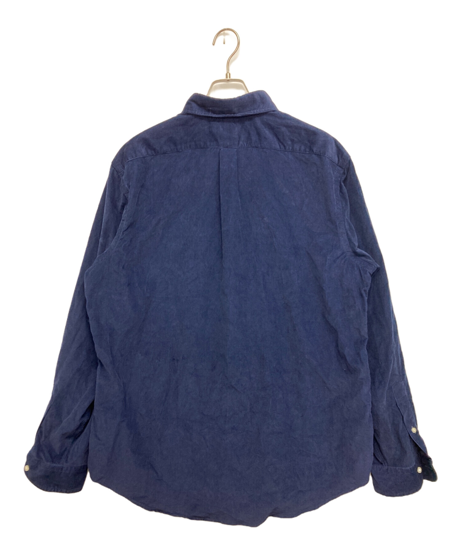 POLO RALPH LAUREN コーデュロイシャツ 長袖 ネイビー ポロベア