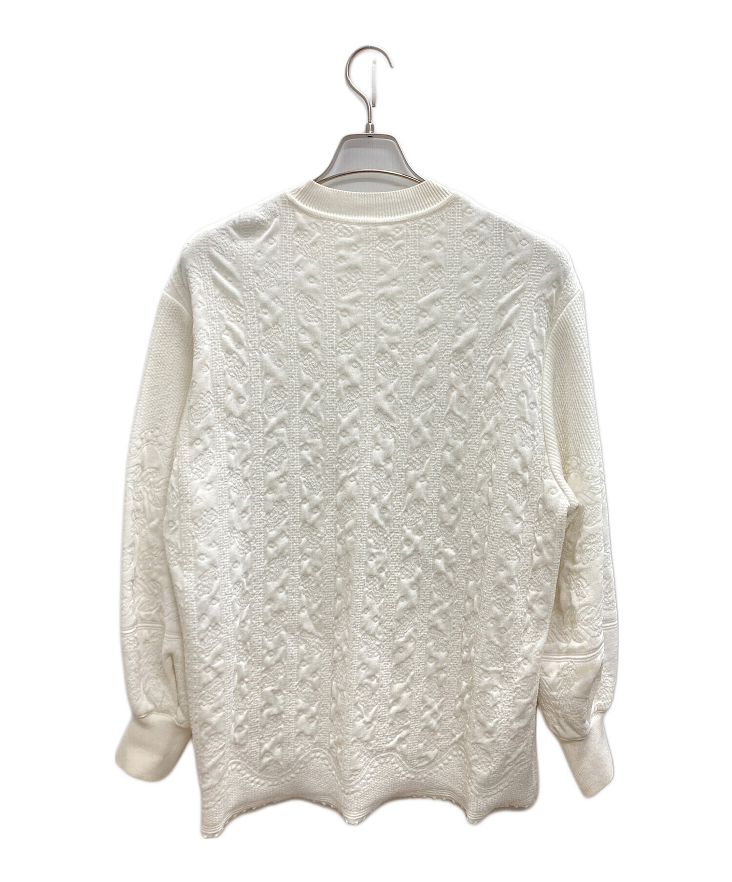 mame kurogouchi スウェット 中古・古着通販】Mame Kurogouchi (マメクロゴウチ) Floral Jacquard