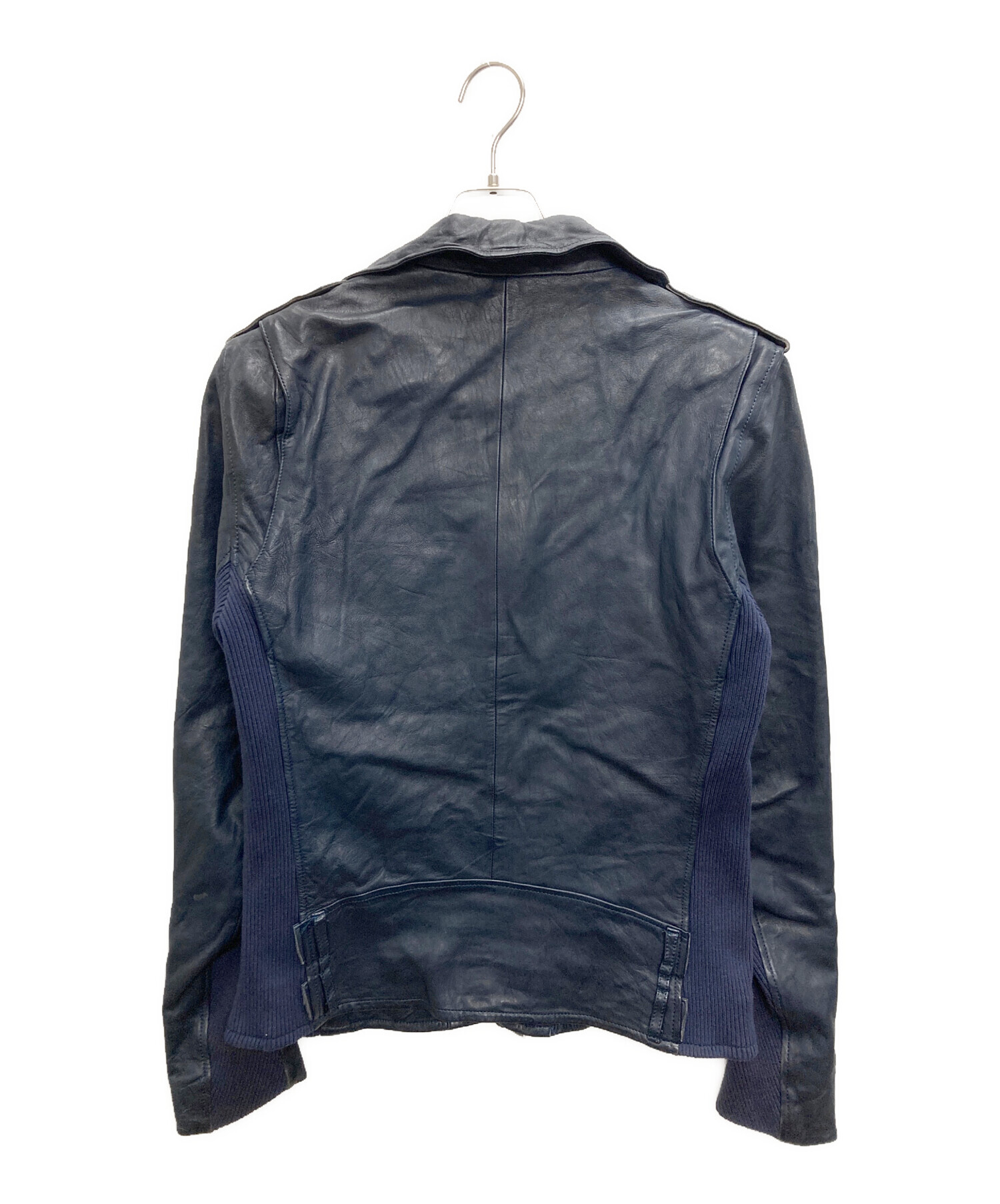 中古・古着通販】glamb (グラム) ラムレザー ライダースジャケット 