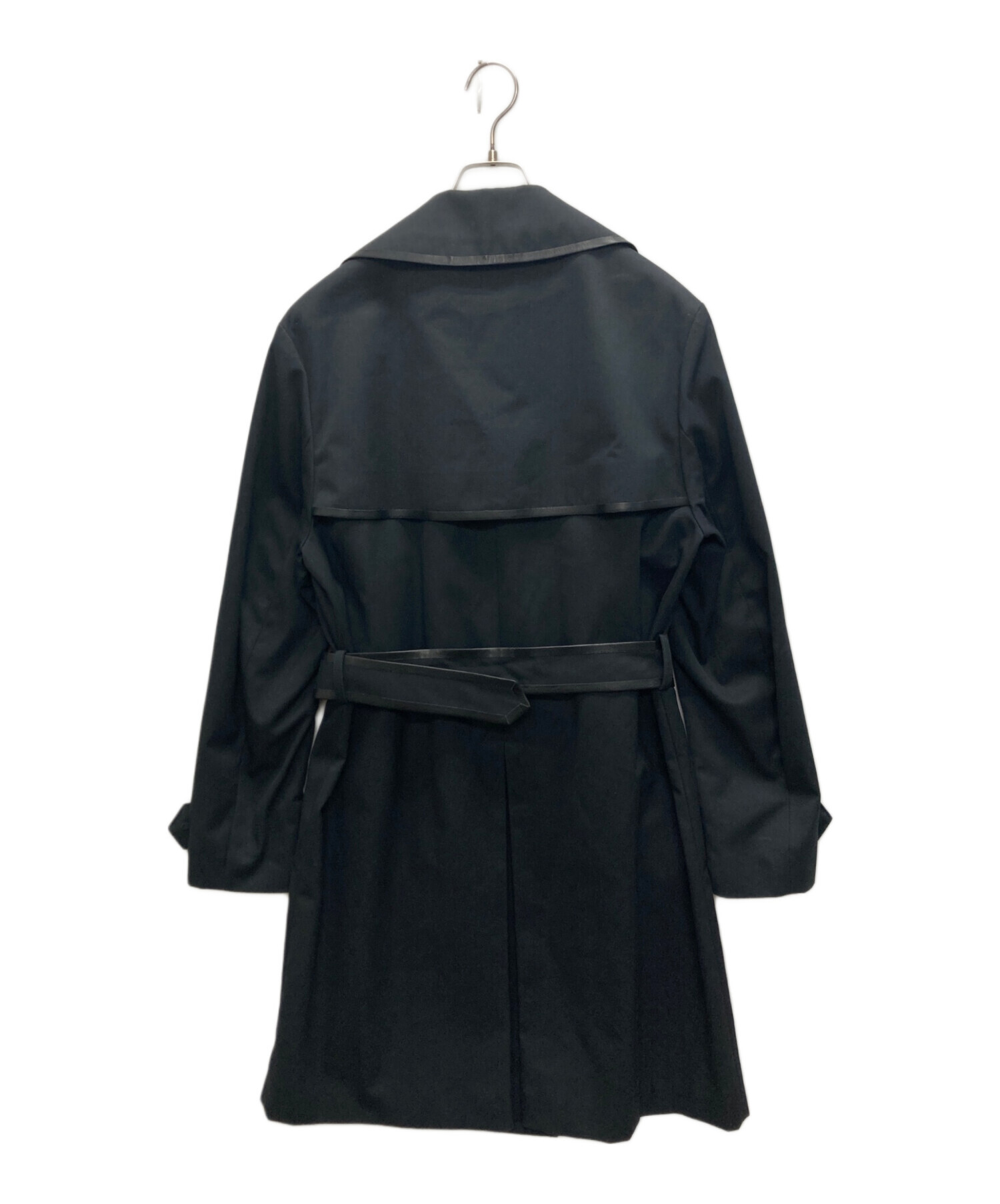 中古・古着通販】FENDI (フェンディ) 袖ロゴレザーパイピングトレンチ