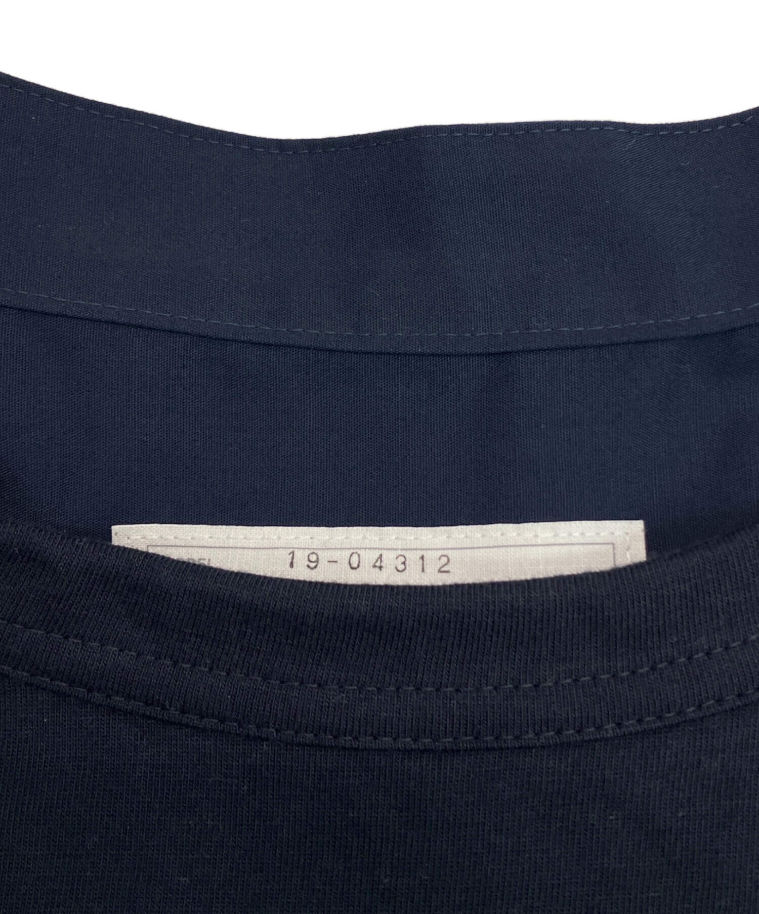 サカイ Sacai ベスト 衣料品 トップス コットン レディース ネイビー系 【中古】 sacai - Sacai(サカイ) ベスト サイズ1 S レディース美品 カーブバック