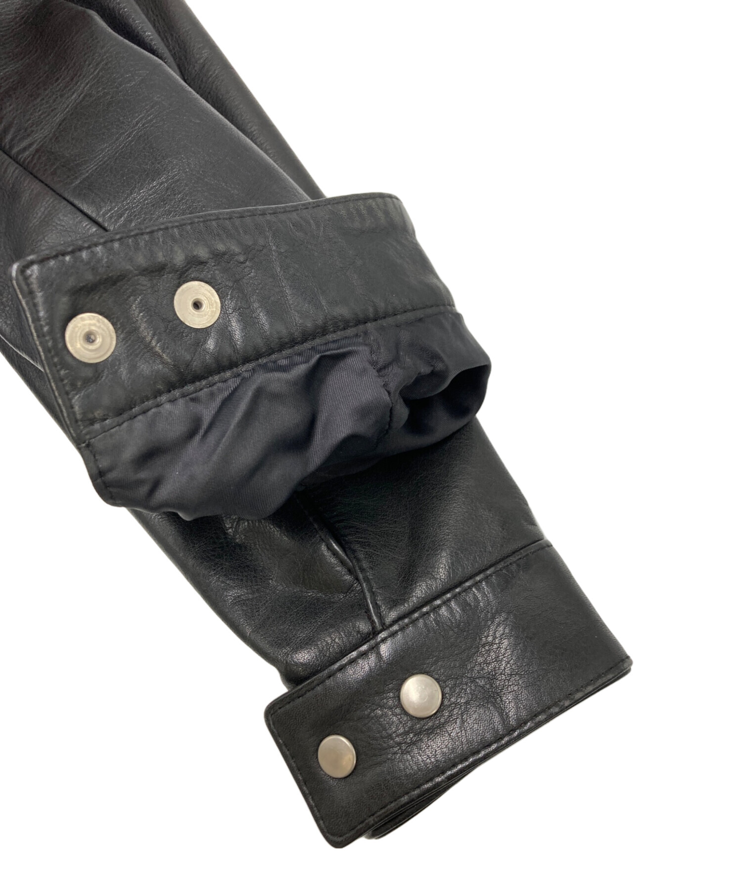 中古・古着通販】A.P.C. (アーペーセー) カウレザージャケット