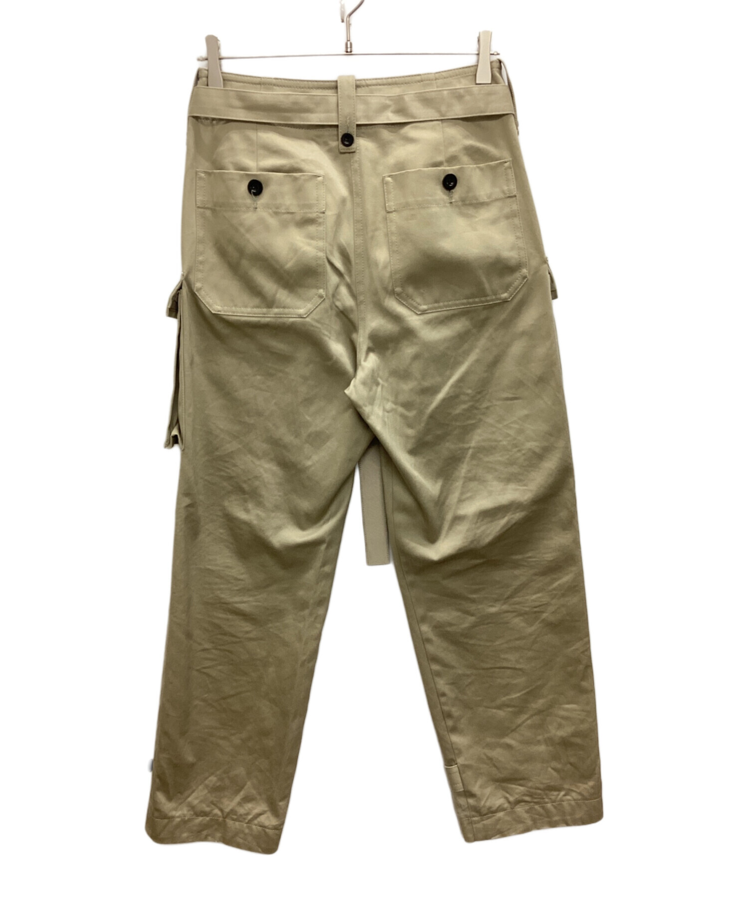 中古・古着通販】sacai (サカイ) Cotton Chino Pants ベージュ サイズ 
