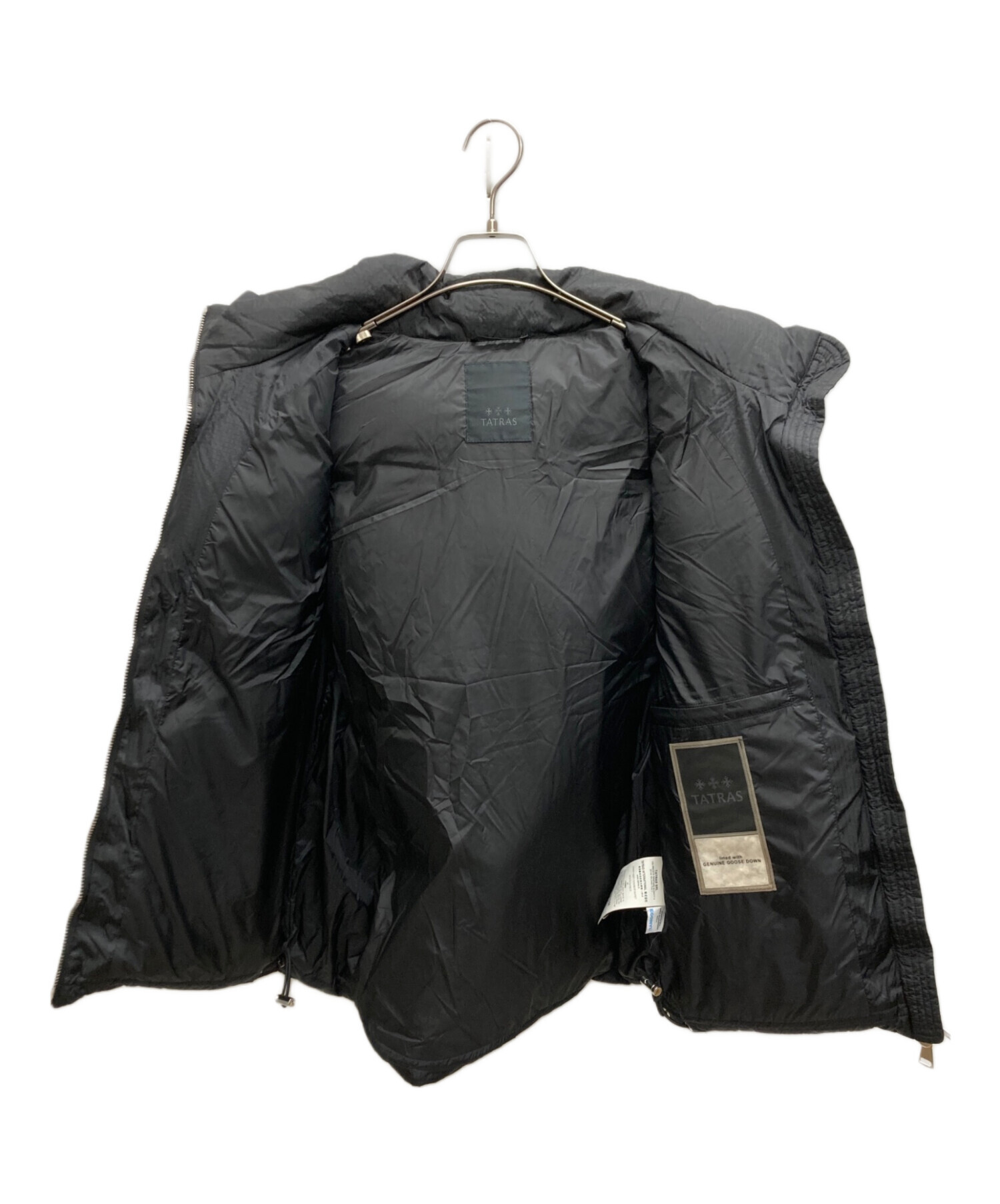 中古・古着通販】TATRAS (タトラス) MELKO/ダウンベスト ブラック 