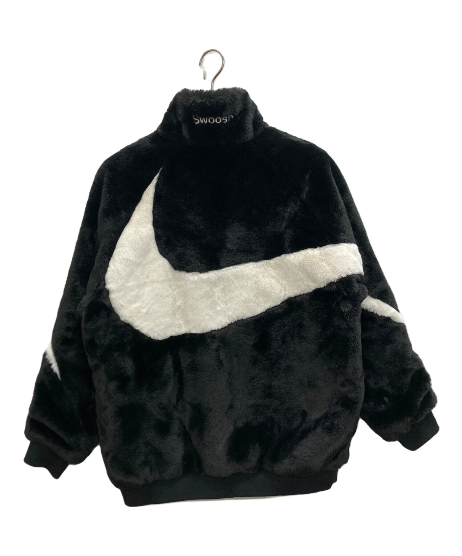 中古・古着通販】NIKE (ナイキ) ビッグ スウッシュ ファー ジャケット