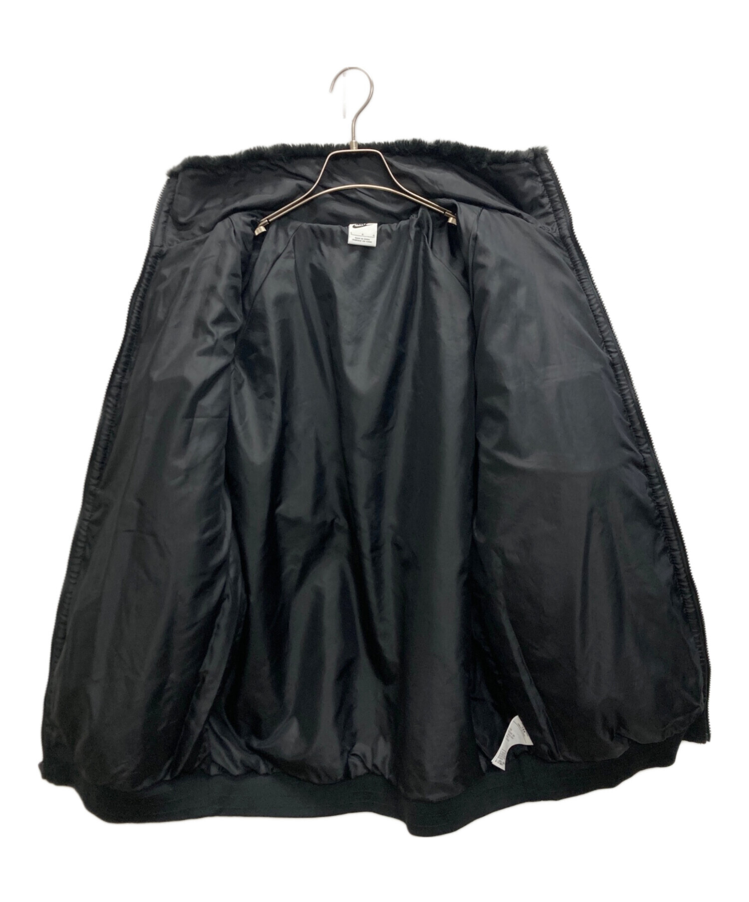 中古・古着通販】NIKE (ナイキ) ビッグ スウッシュ ファー ジャケット