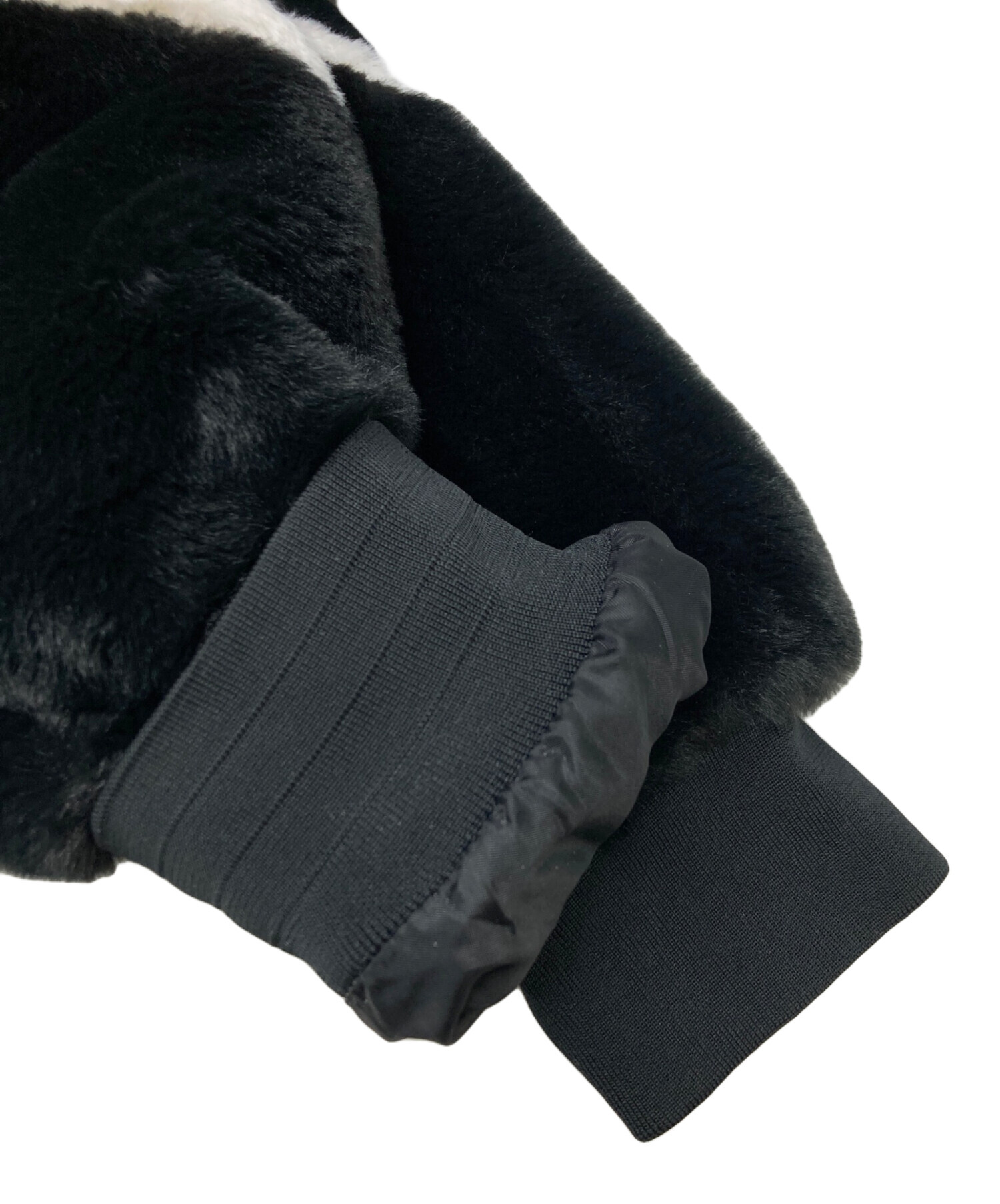 中古・古着通販】NIKE (ナイキ) ビッグ スウッシュ ファー ジャケット