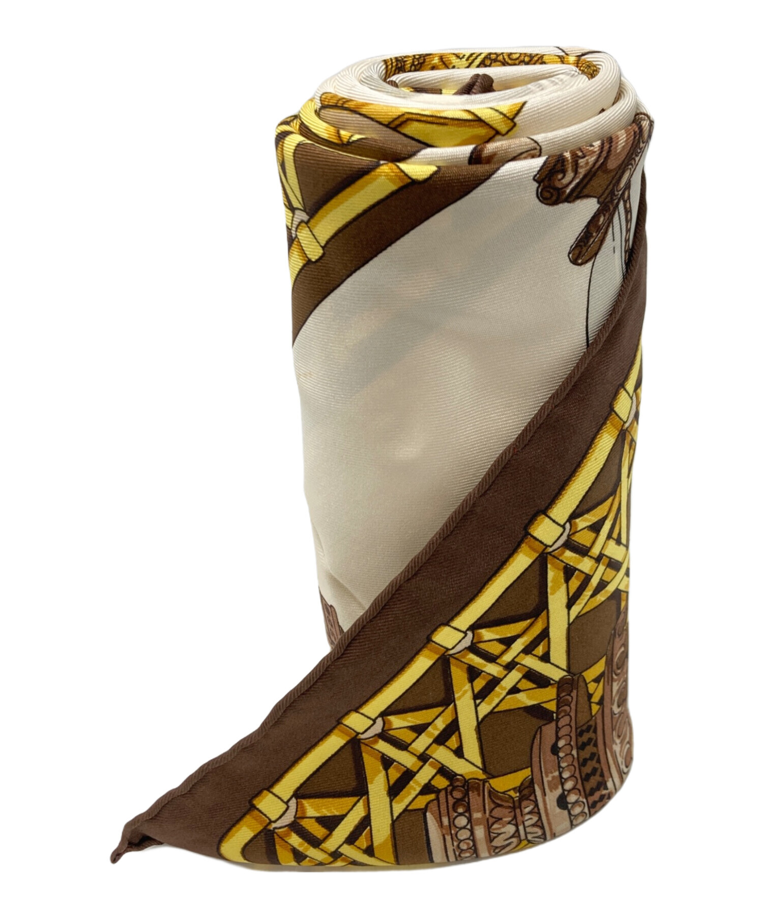 ☆エルメス　スカーフ☆ HERMES】お洒落☆140 Les Roues de Phaeton Bandana スカーフ (HERMES