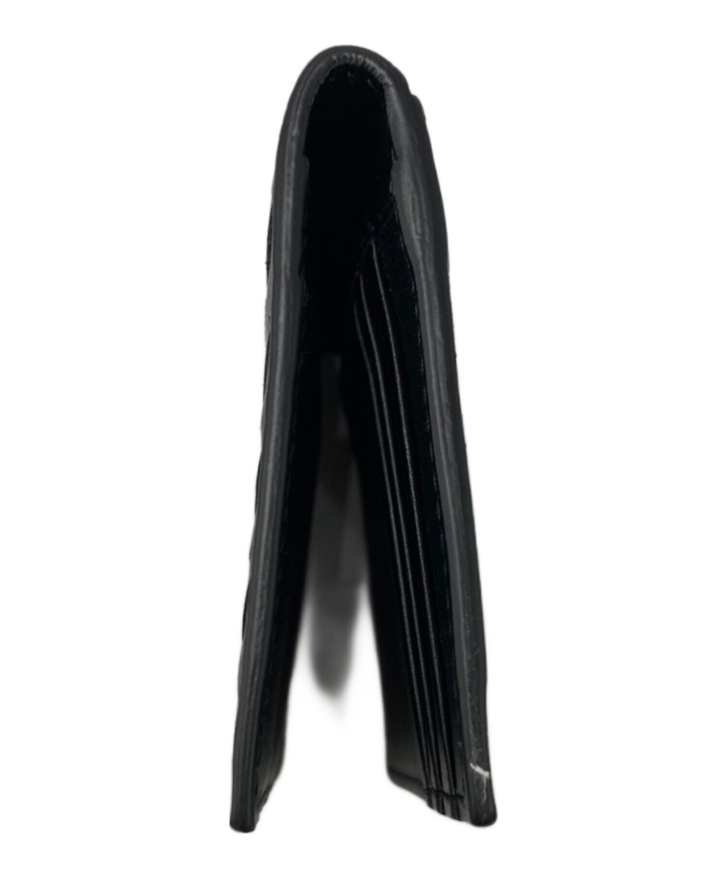 未使用級✨BOTTEGAVENETA ケース イントレチャート ブラック ブラック