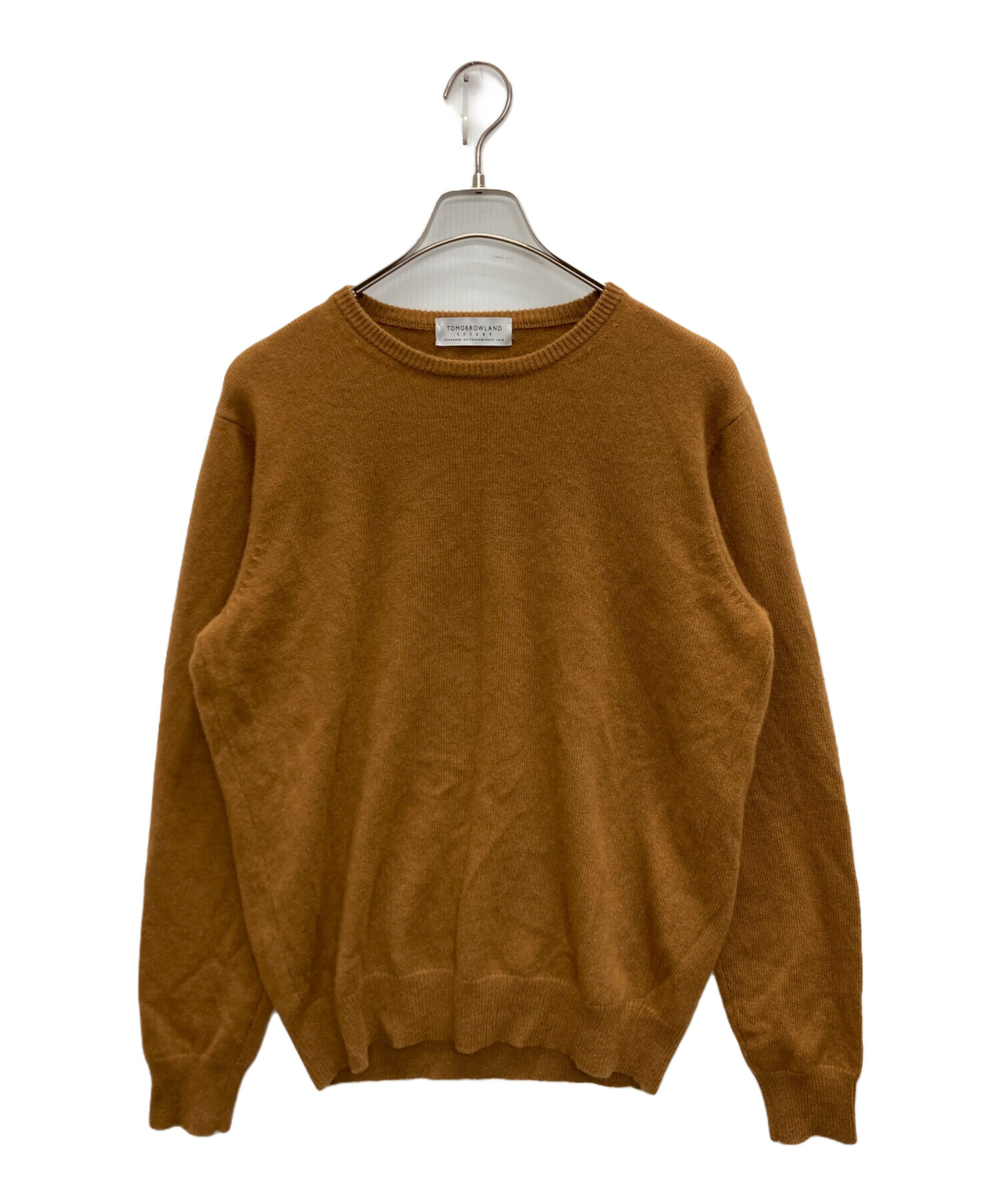 美品】トゥモローランド トリコ クルーネックニット ブラウン XS 