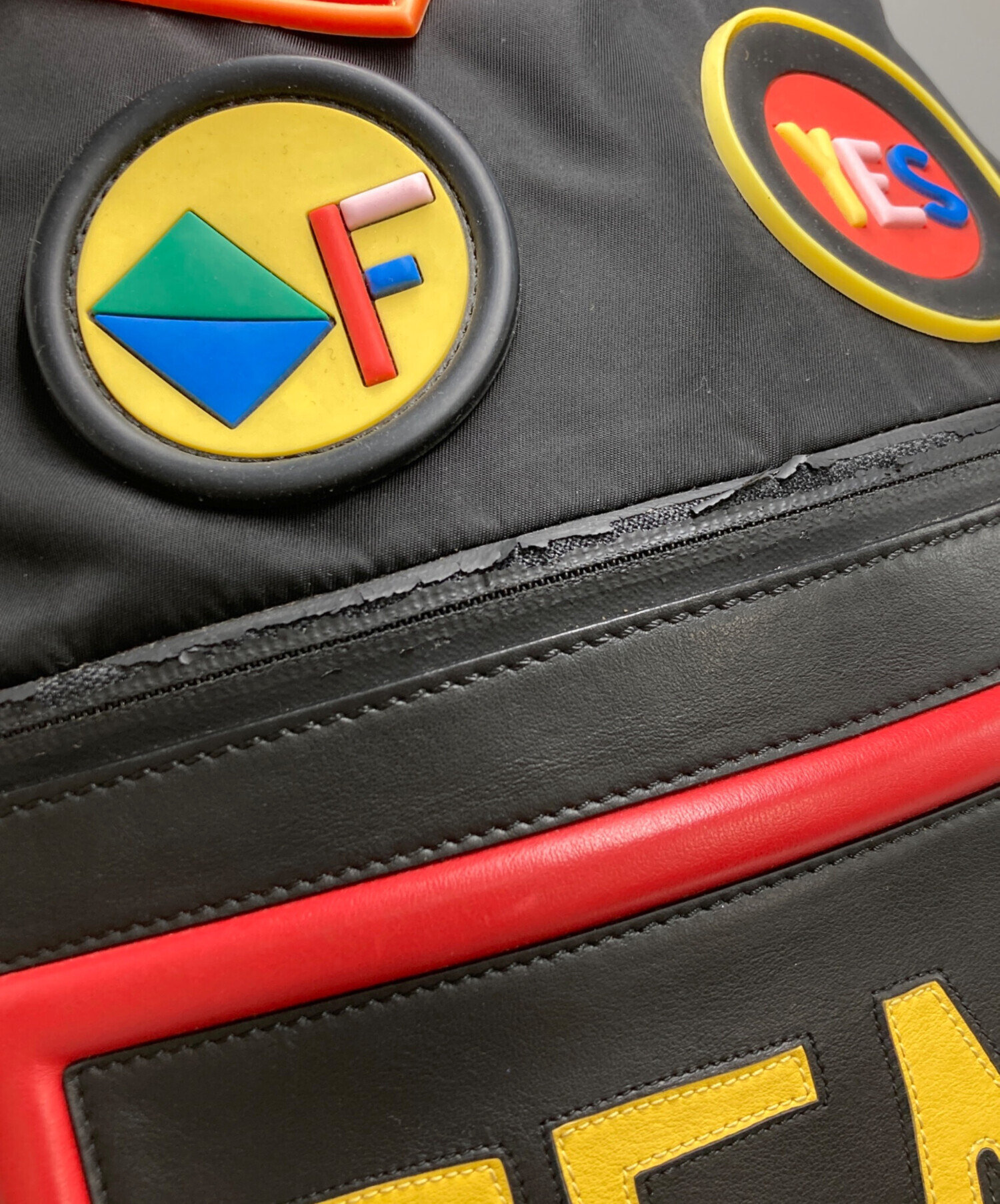 中古・古着通販】FENDI (フェンディ) ロゴ フェイス ドローストリング