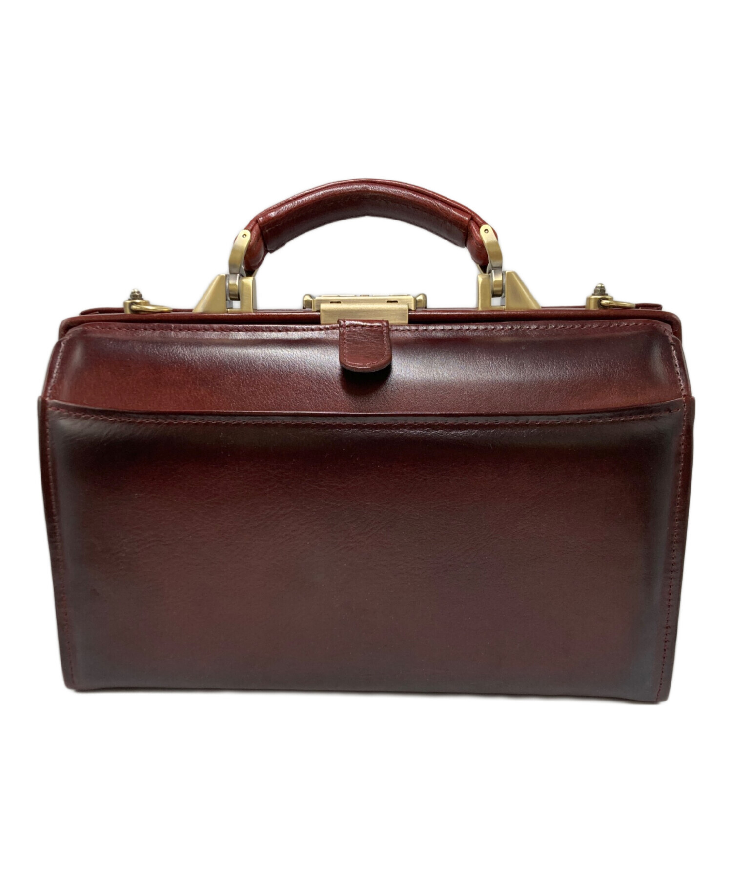 中古・古着通販】ATELIER CODEL (アトリエコデル) ダレスバッグ ワイン