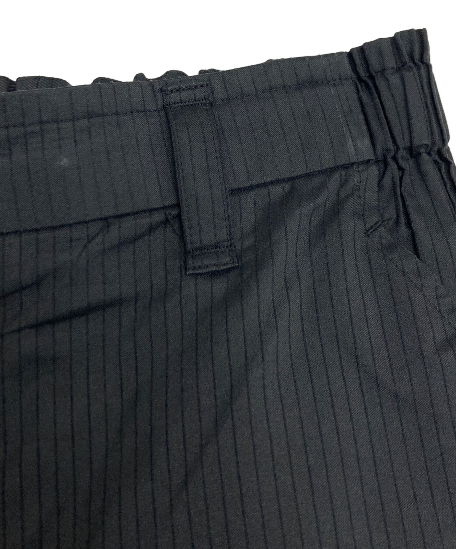 A-POC ABLE ISSEYMIYAKE　サイドプリーツパンツ　ブラック3 A-POC ABLE ISSEYMIYAKEサイドプリーツパンツブラック3