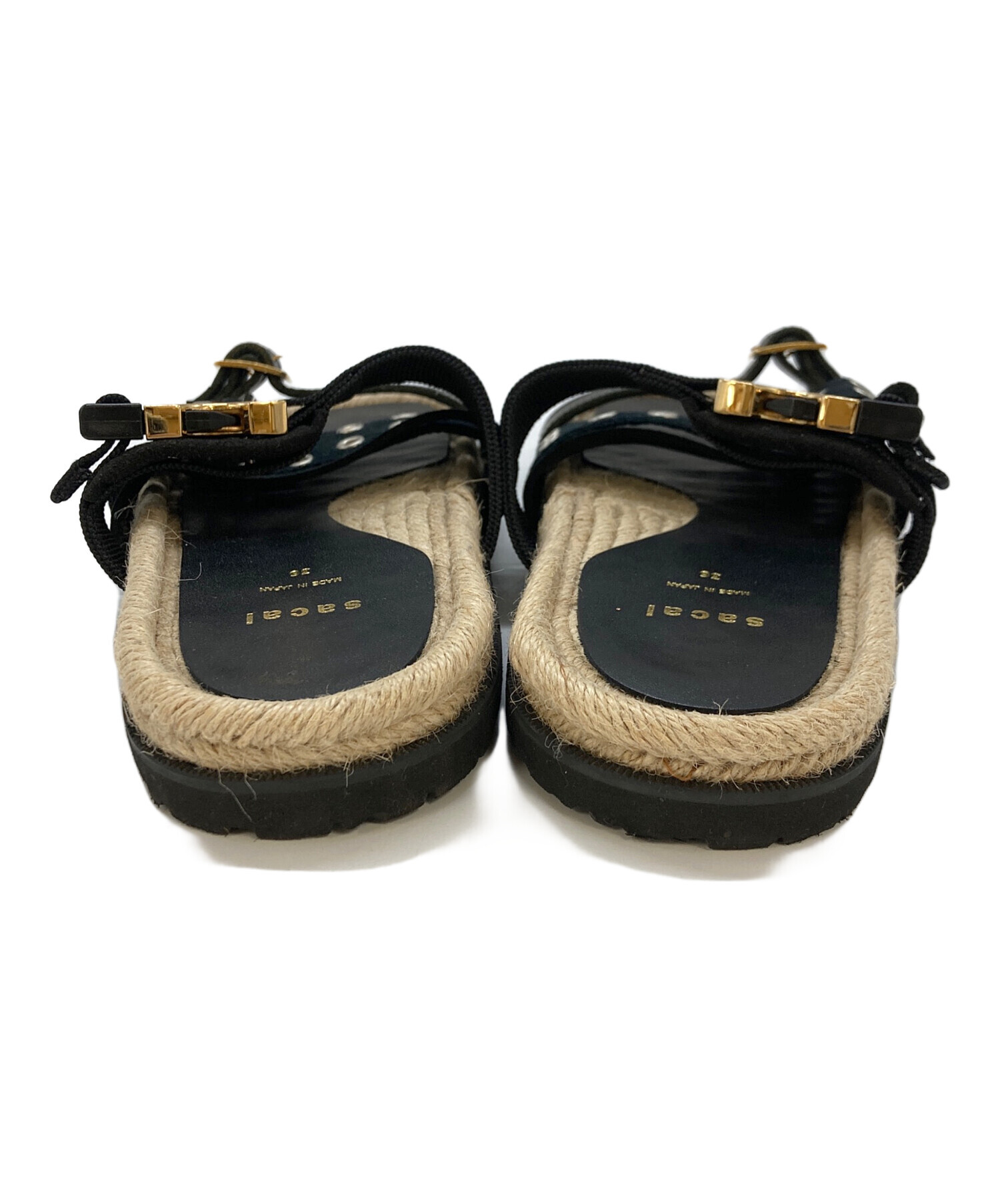 中古・古着通販】sacai (サカイ) バックルベルトフラットサンダル
