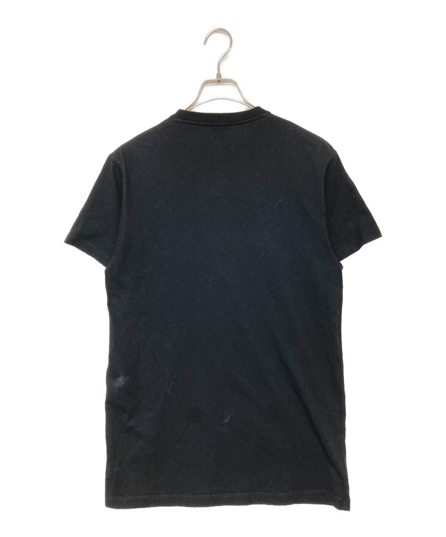 中古・古着通販】LOEWE (ロエベ) アナグラム刺繍 Tシャツ ブラック