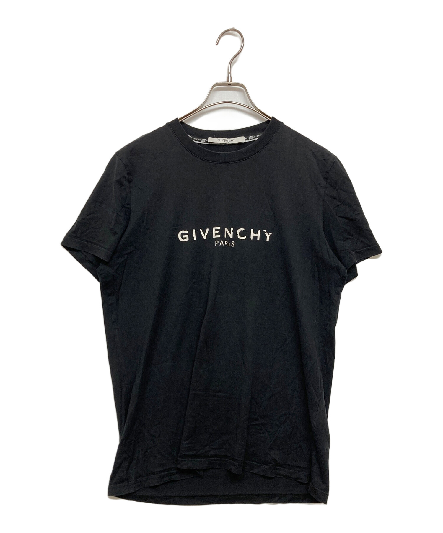 中古・古着通販】GIVENCHY (ジバンシィ) Tシャツ ブラック サイズ:SIZE