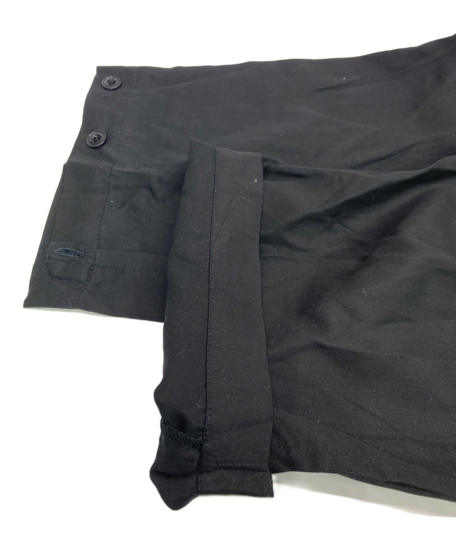 中古・古着通販】LEMAIRE (ルメール) イージーパンツ ブラック サイズ