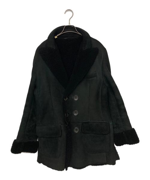 GUCCI グッチ ムートンコート 中古・古着通販】GUCCI (グッチ) ムートンコート ブラック サイズ:SIZE