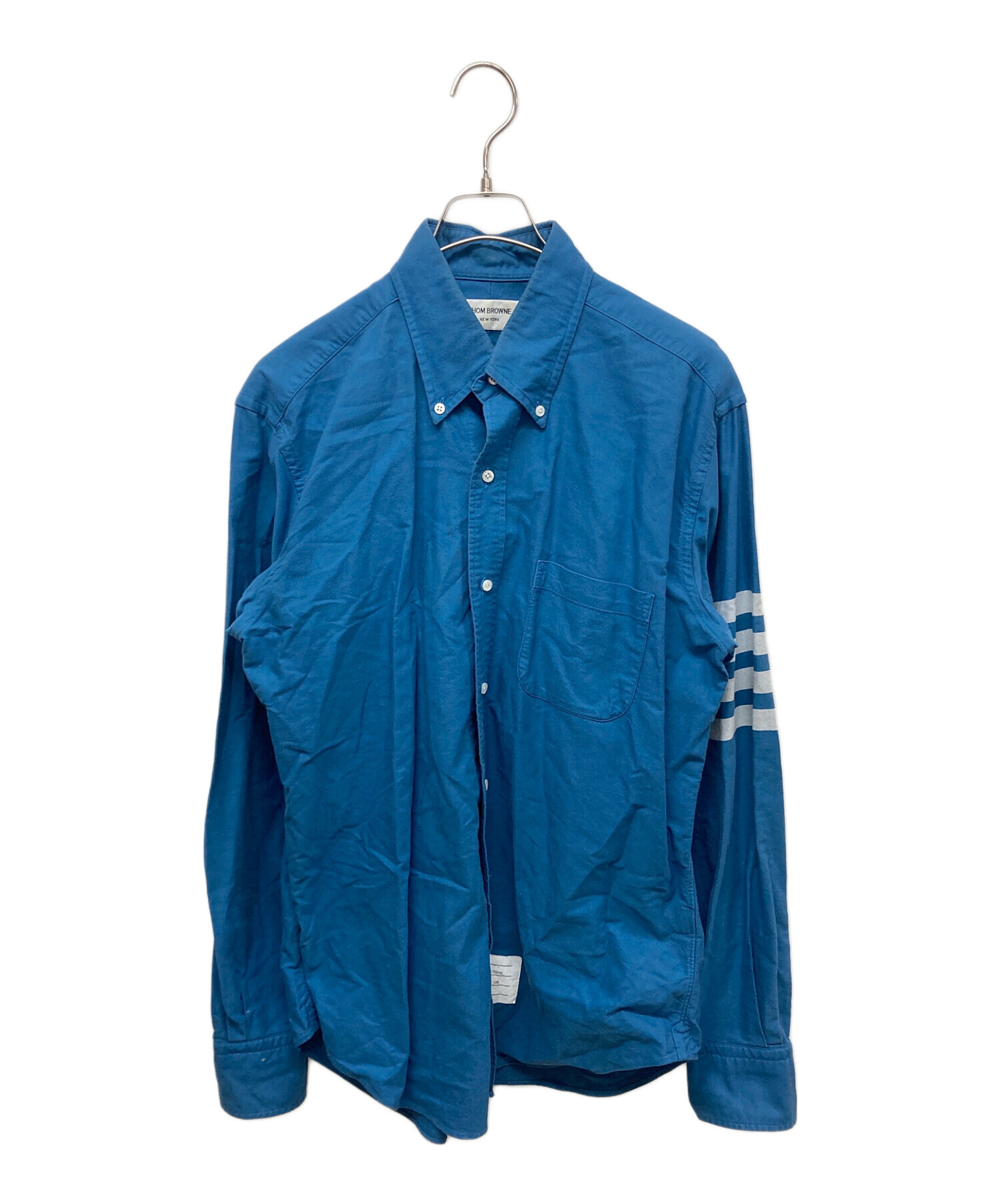 中古・古着通販】Thom Browne (トムブラウン) 長袖シャツ ブルー