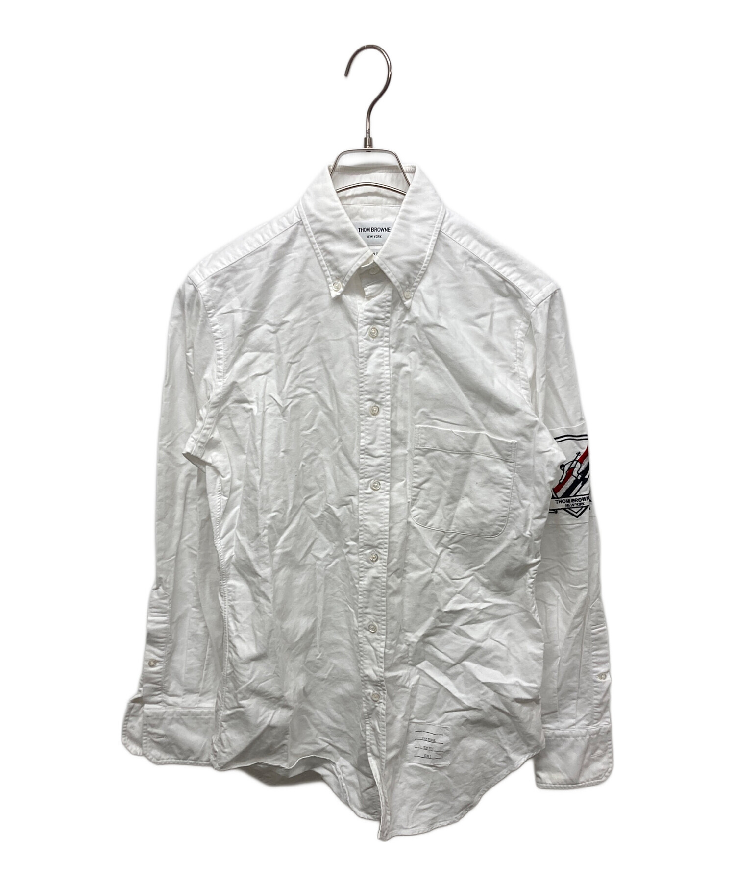 中古・古着通販】Thom Browne (トムブラウン) 長袖シャツ ホワイト