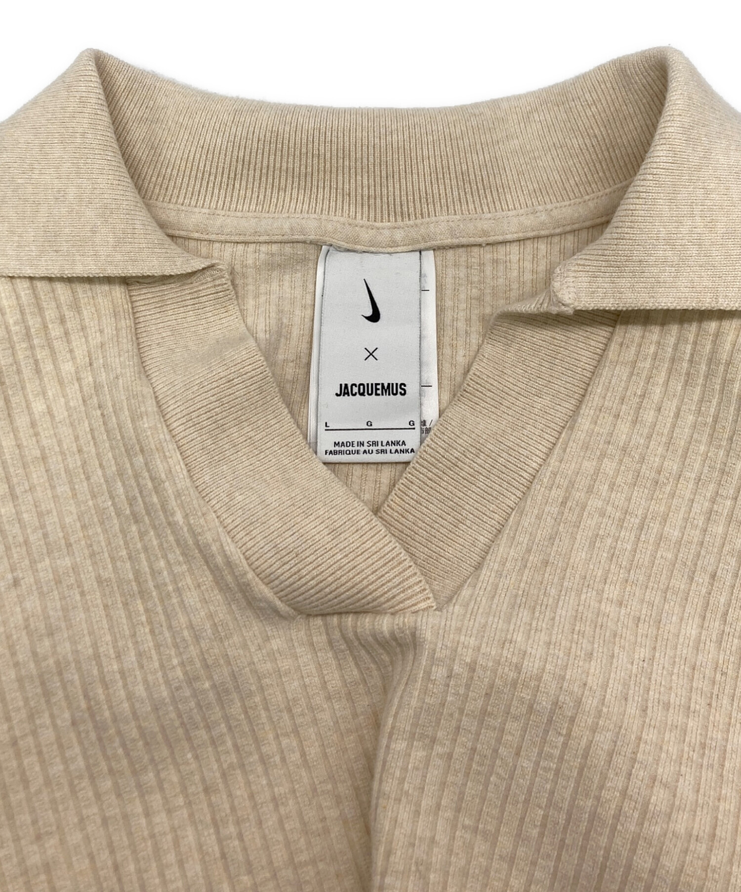 中古・古着通販】NIKE (ナイキ) jacquemus (ジャックムス) ニット 