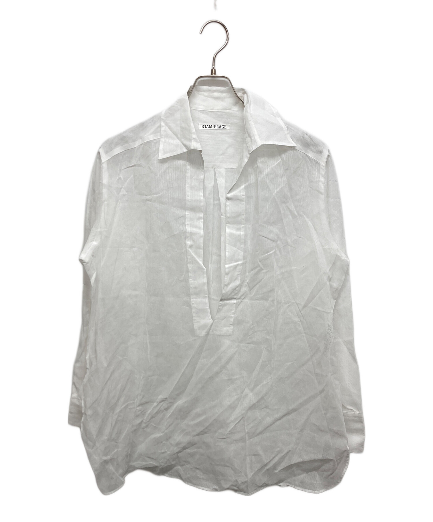 【新品未使用】plage Skipper Long シャツ 中古・古着通販】R'IAM-PLAGE (リアムプラージュ) Skipper Long シャツ
