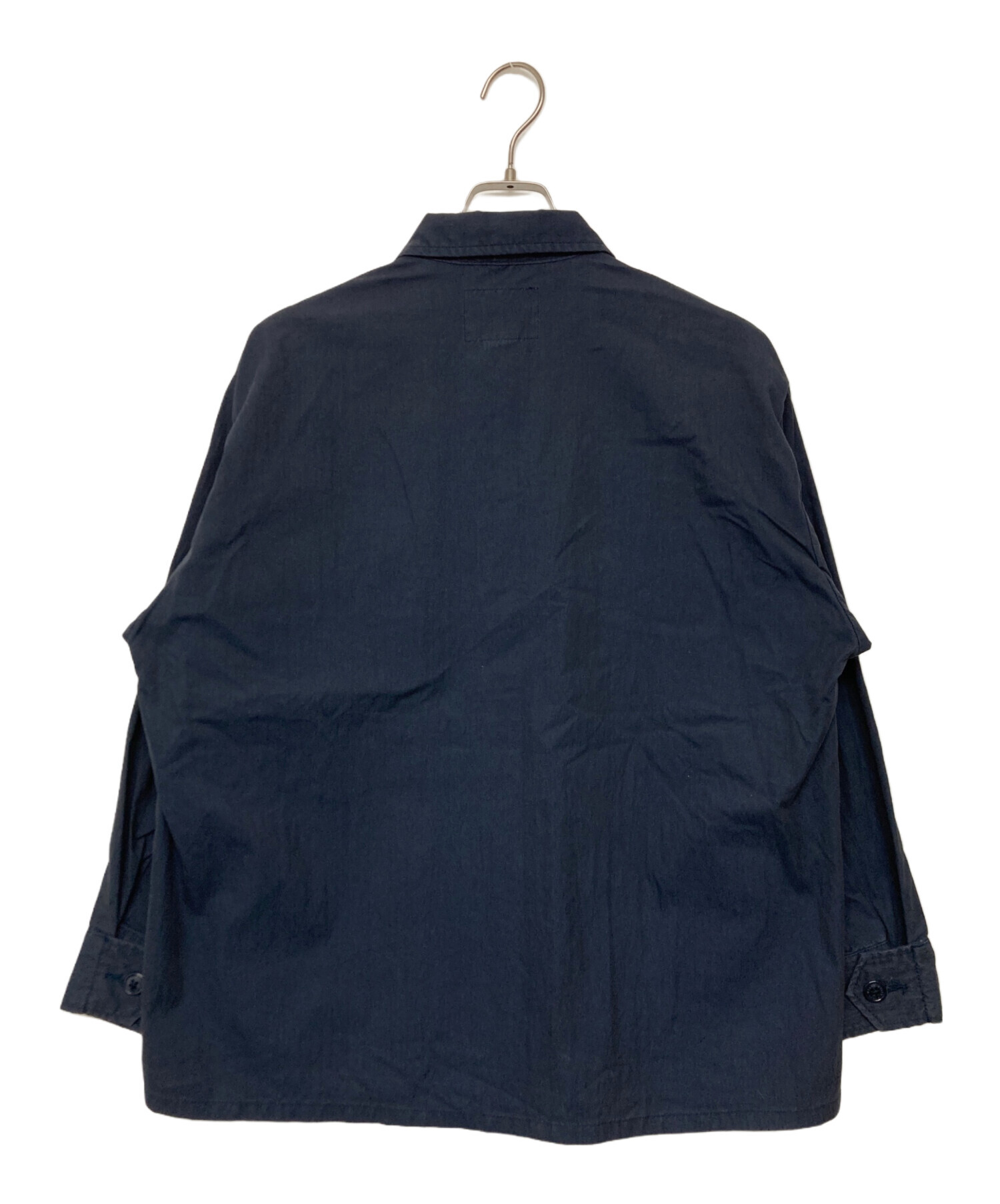 中古・古着通販】WTAPS (ダブルタップス) JUNGLE LS 01 SHIRT ネイビー