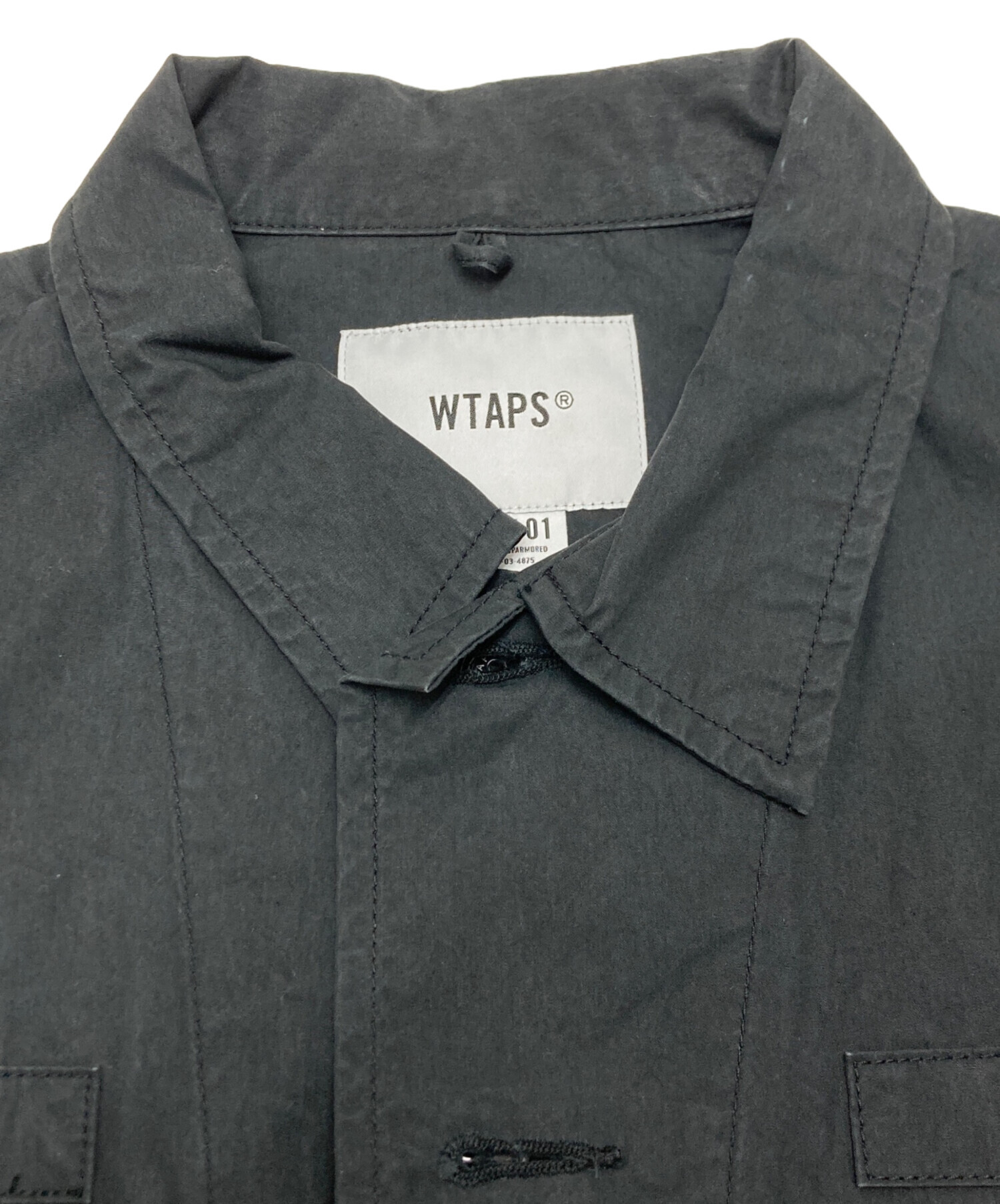 中古・古着通販】WTAPS (ダブルタップス) JUNGLE LS SHIRT ネイビー