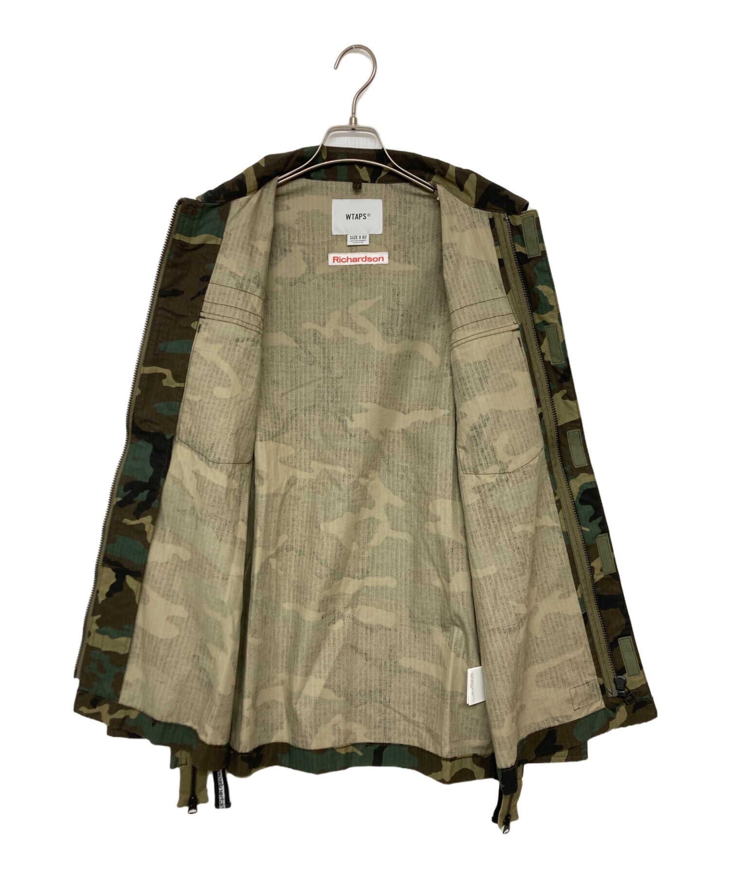 Mサイズ WTAPS BUDS RIPSTOP CAMO RICHARDSON