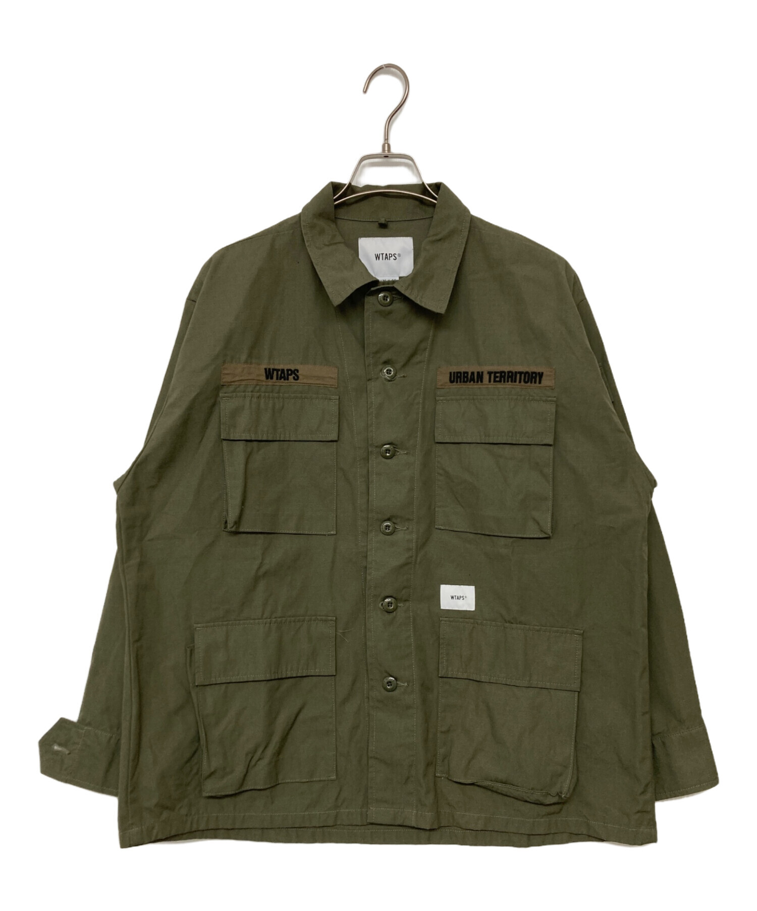 トップス nm-2328.WTAPS JUNGLE 02LS COTTON RIPSTOP トップス nm-2328.WTAPS JUNGLE 02LS COTTON RIPSTOP WTAPS Shirt