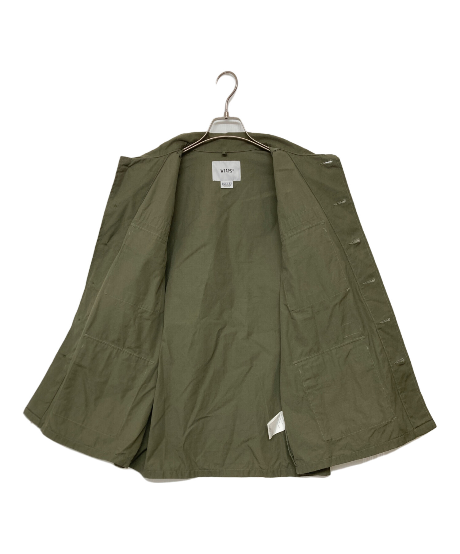 中古・古着通販】WTAPS (ダブルタップス) JUNGLE 02/LS/COTTON.RIPSTOP