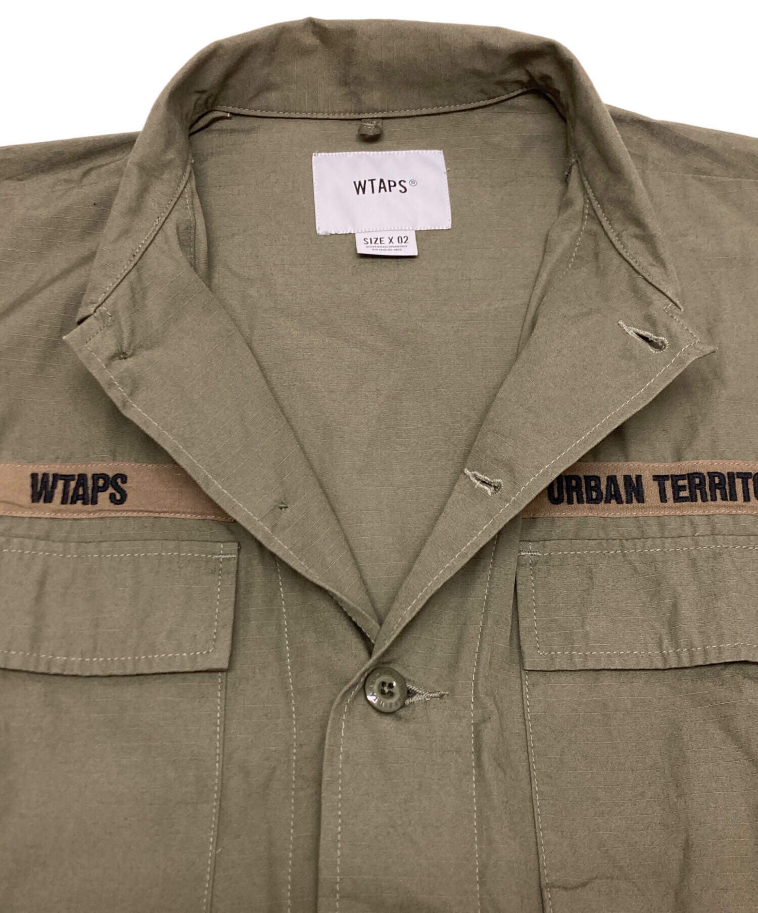 中古・古着通販】WTAPS (ダブルタップス) JUNGLE 02/LS/COTTON.RIPSTOP