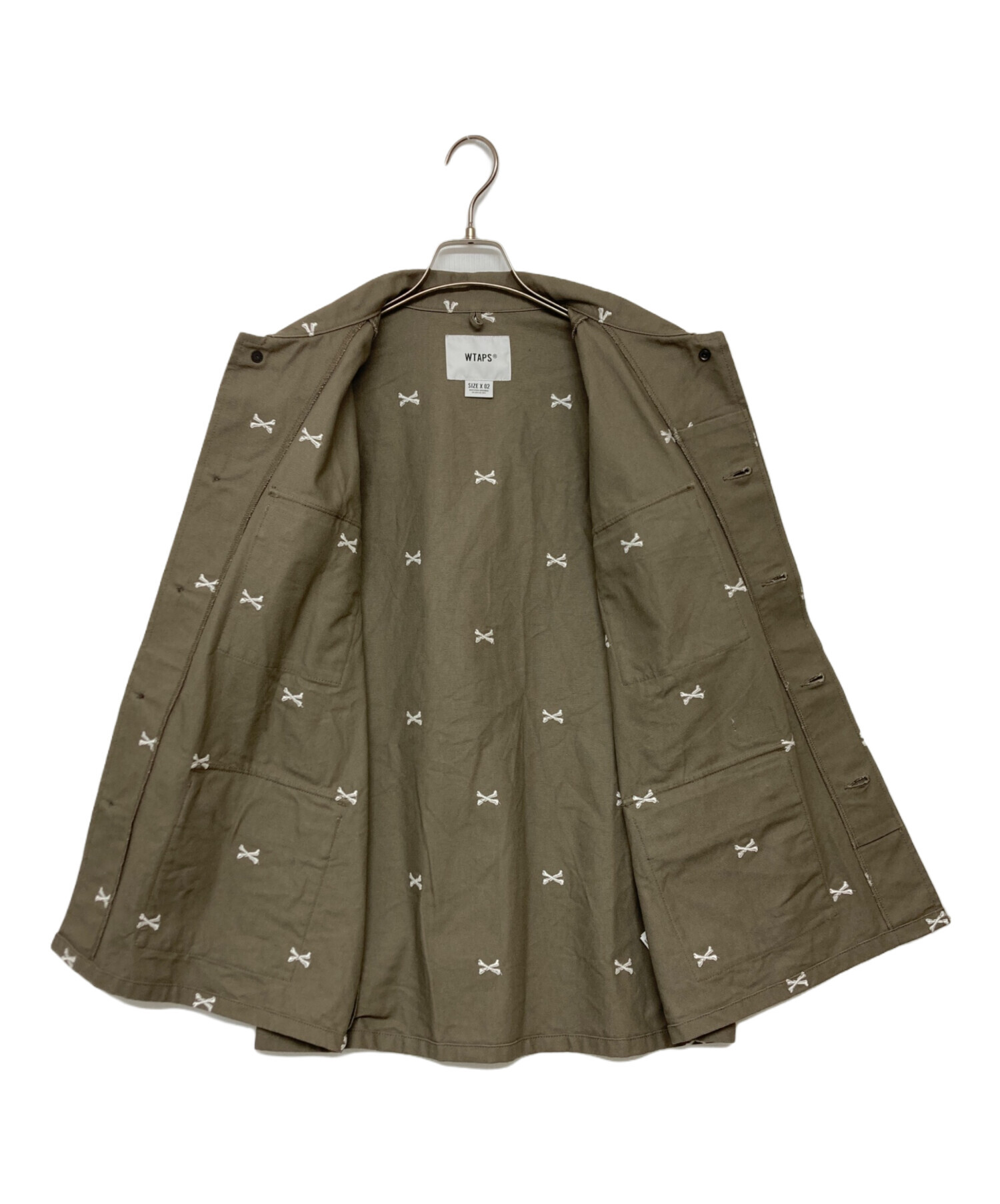 中古・古着通販】WTAPS (ダブルタップス) JUNGLE 01/LS/COTTON.OXFORD