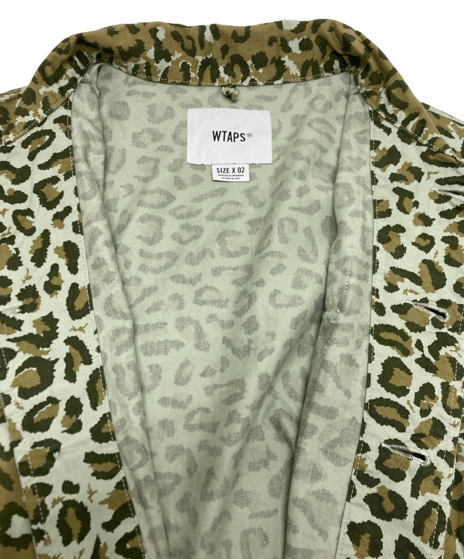 中古・古着通販】WTAPS (ダブルタップス) JUNGLE 01/LS/COTTON.TWILL 