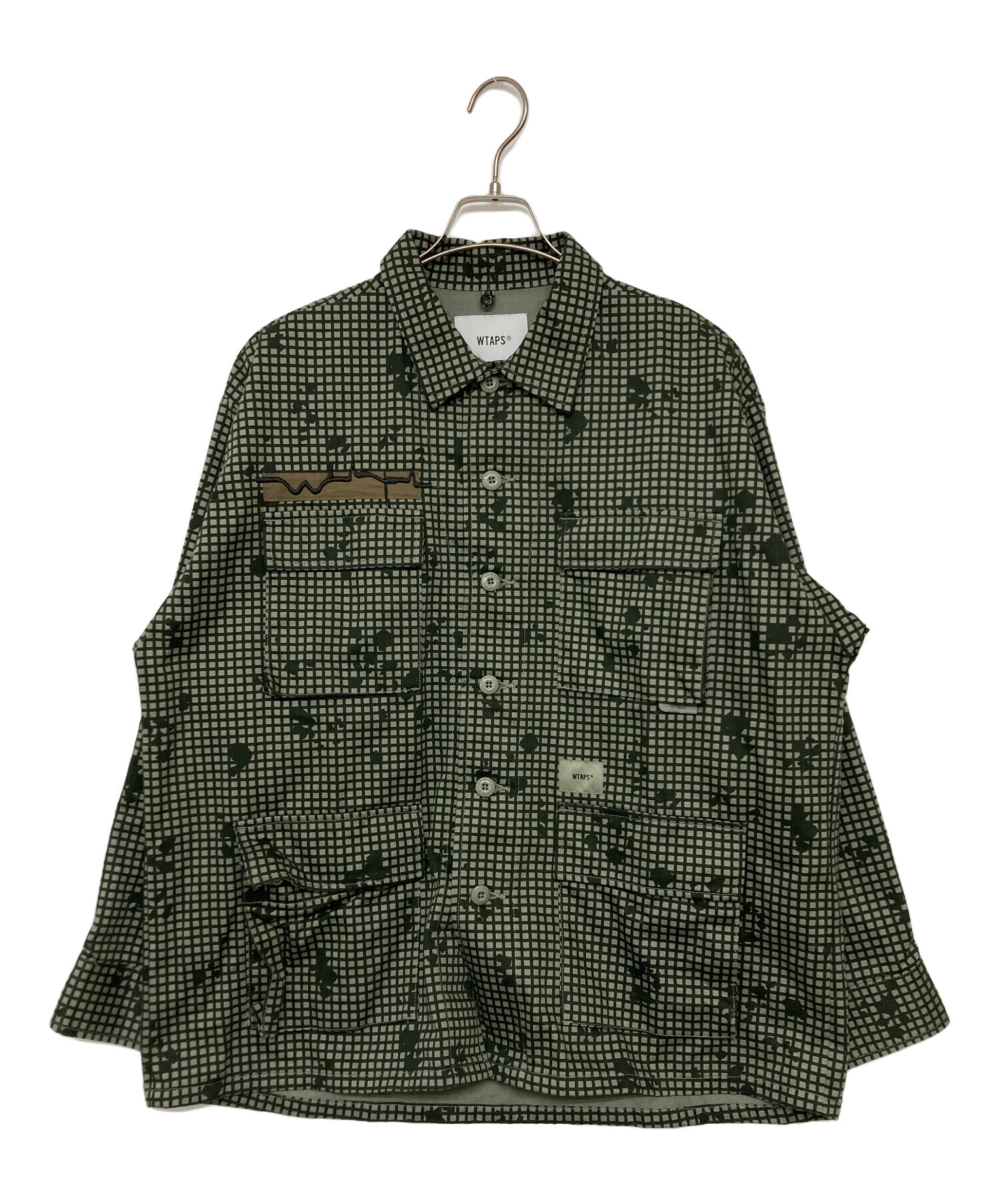 ジャケット・アウター WTAPS JUNGLE LS 02 SHIRT CAMO XL ジャケット