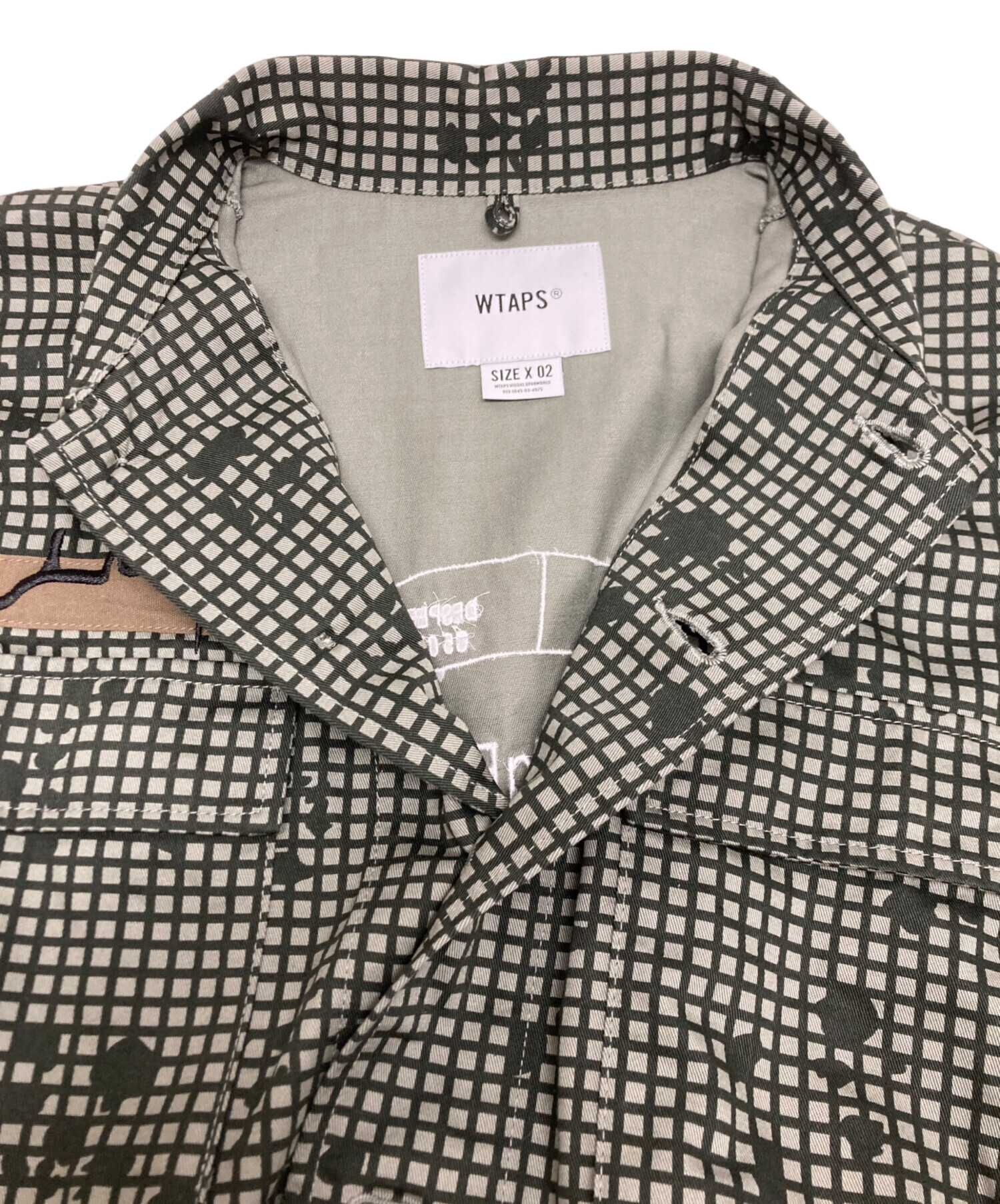 中古・古着通販】WTAPS (ダブルタップス) JUNGLE 02 LS COTTON TWILL
