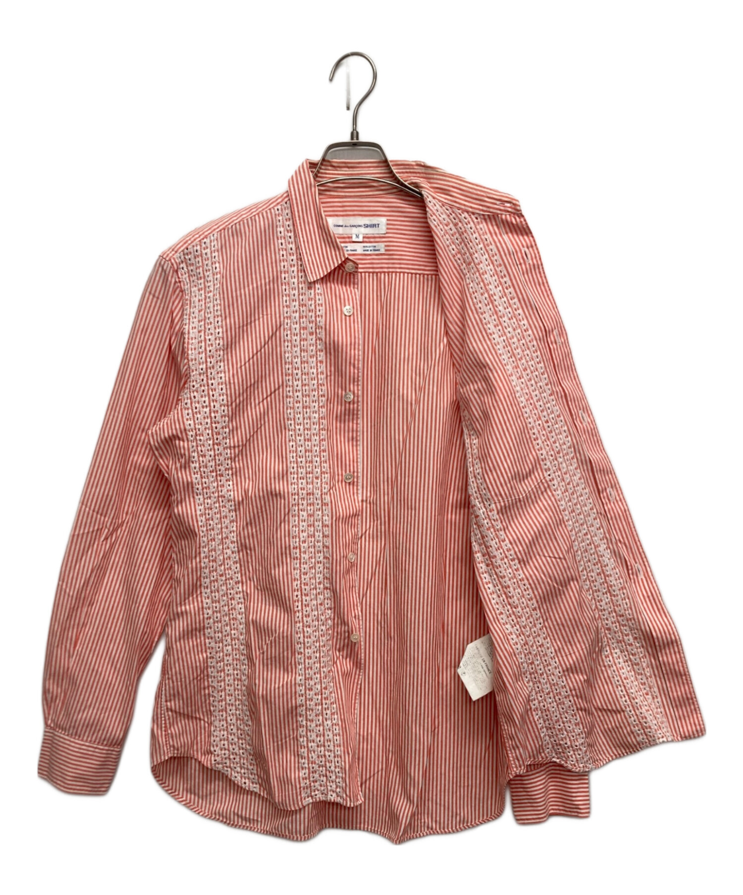 【最終値下げ】コムデギャルソン　ストライプシャツ コムデギャルソンCDG限定ストライプ・シャツ | コムデギャルソン