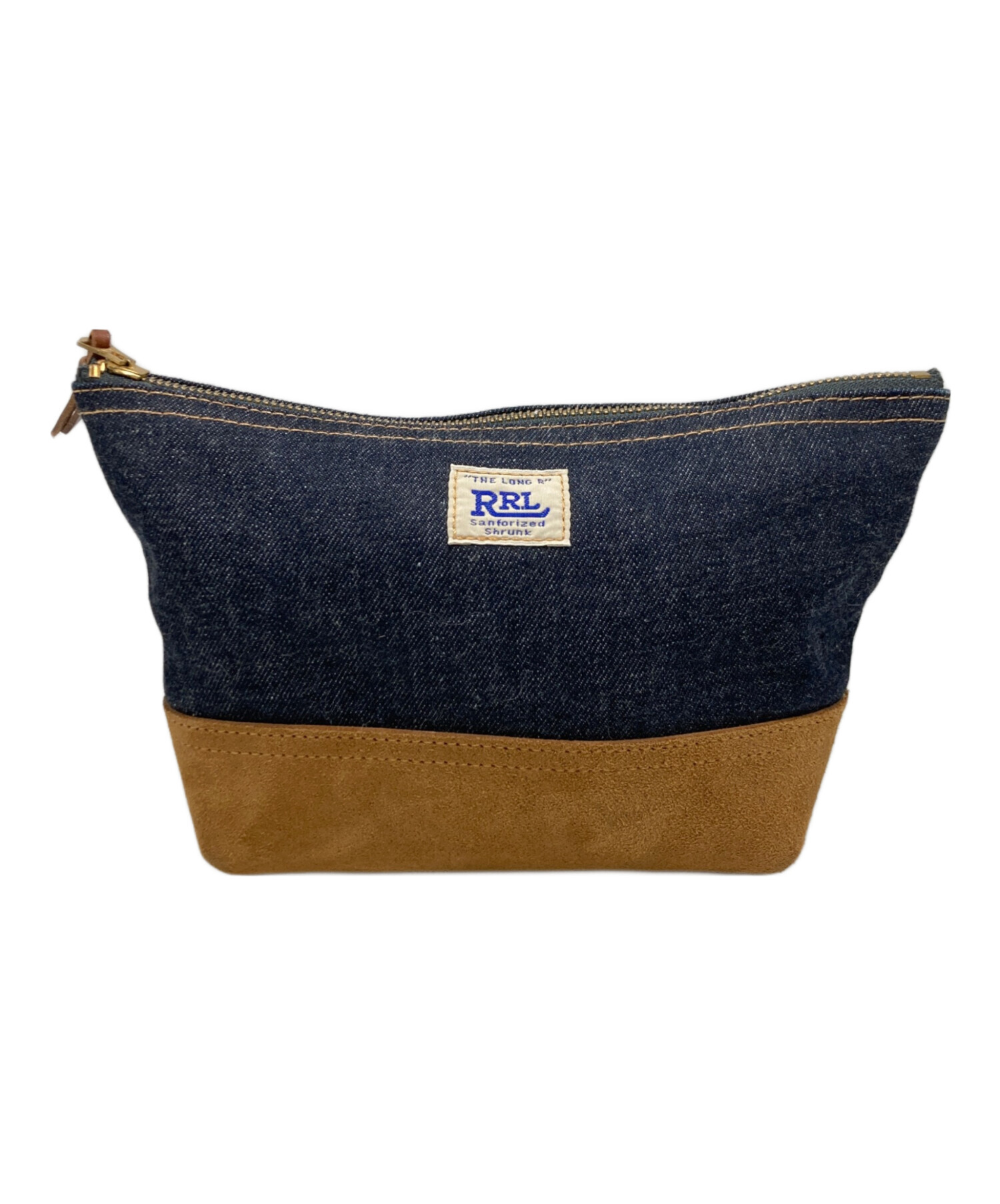 中古・古着通販】RRL (ダブルアールエル) スエードトリム デニム