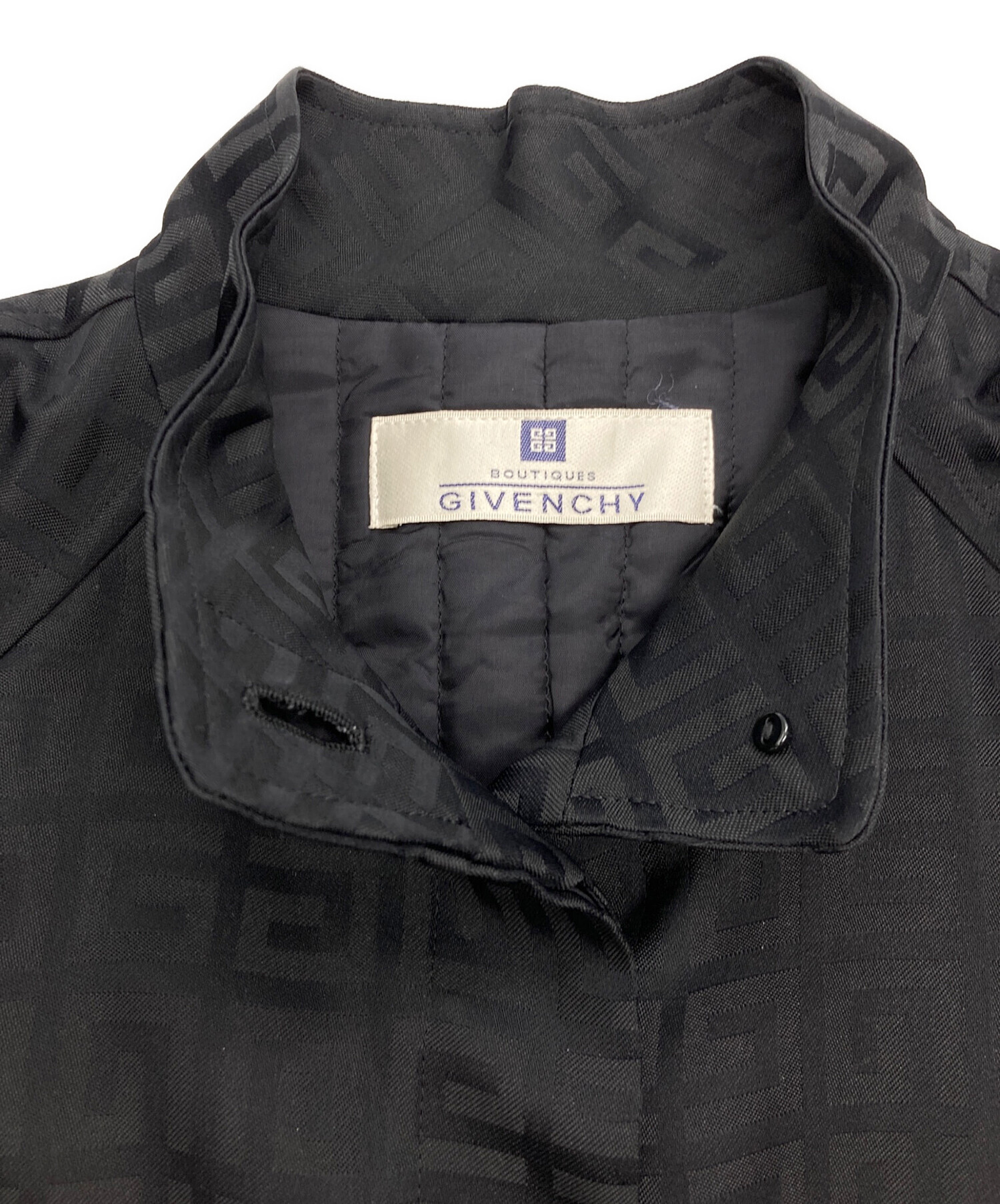 極美品 GIVENCHY ジバンシー ヴィンテージ　コート ブラック 極美品 GIVENCHY ジバンシー ヴィンテージ コート ブラック