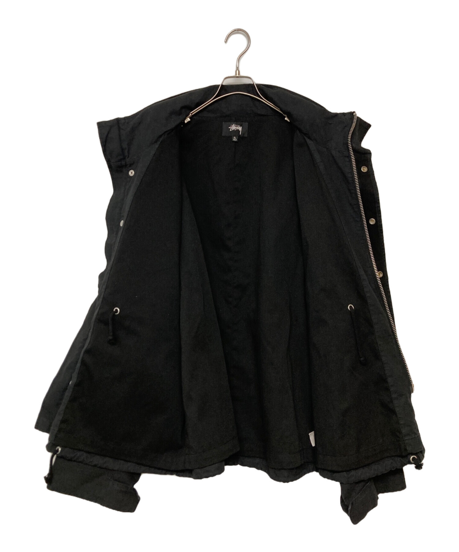 中古・古着通販】stussy (ステューシー) M65ジャケット ブラック