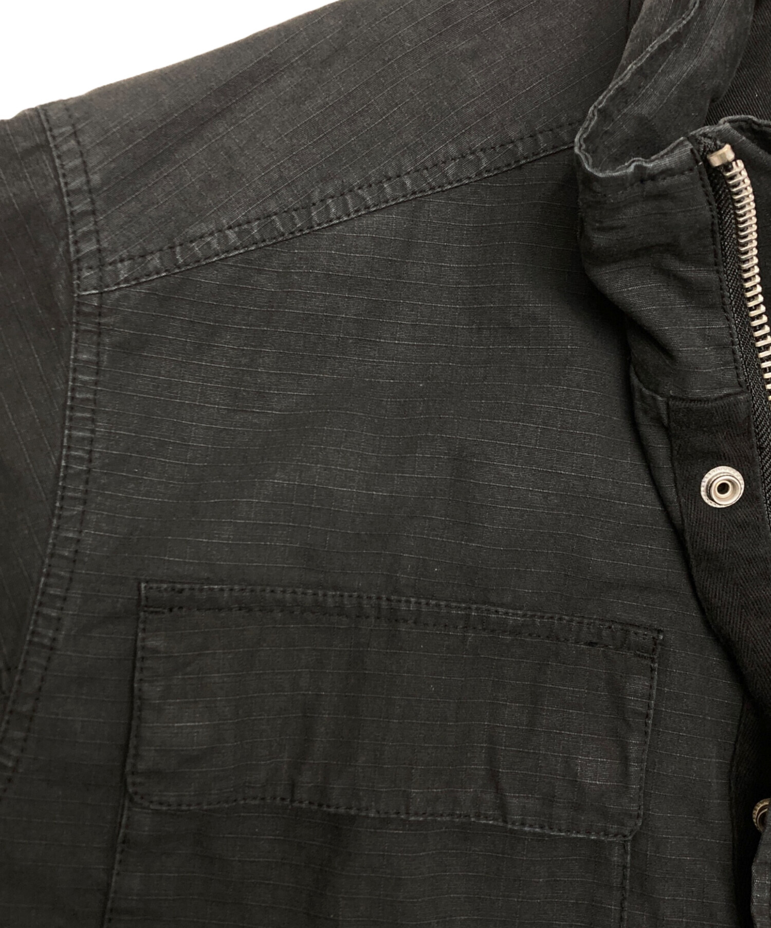 中古・古着通販】stussy (ステューシー) M65ジャケット ブラック