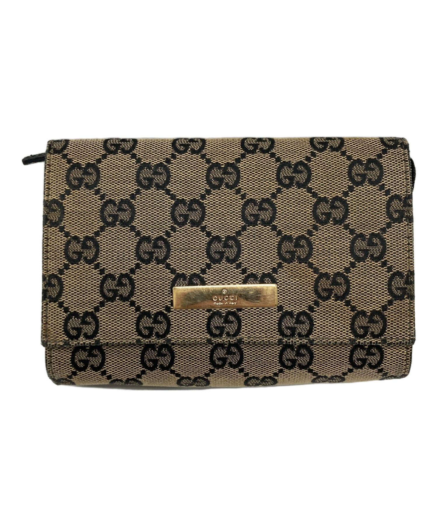 中古・古着通販】GUCCI (グッチ) ポーチ ブラウン｜ブランド・古着通販